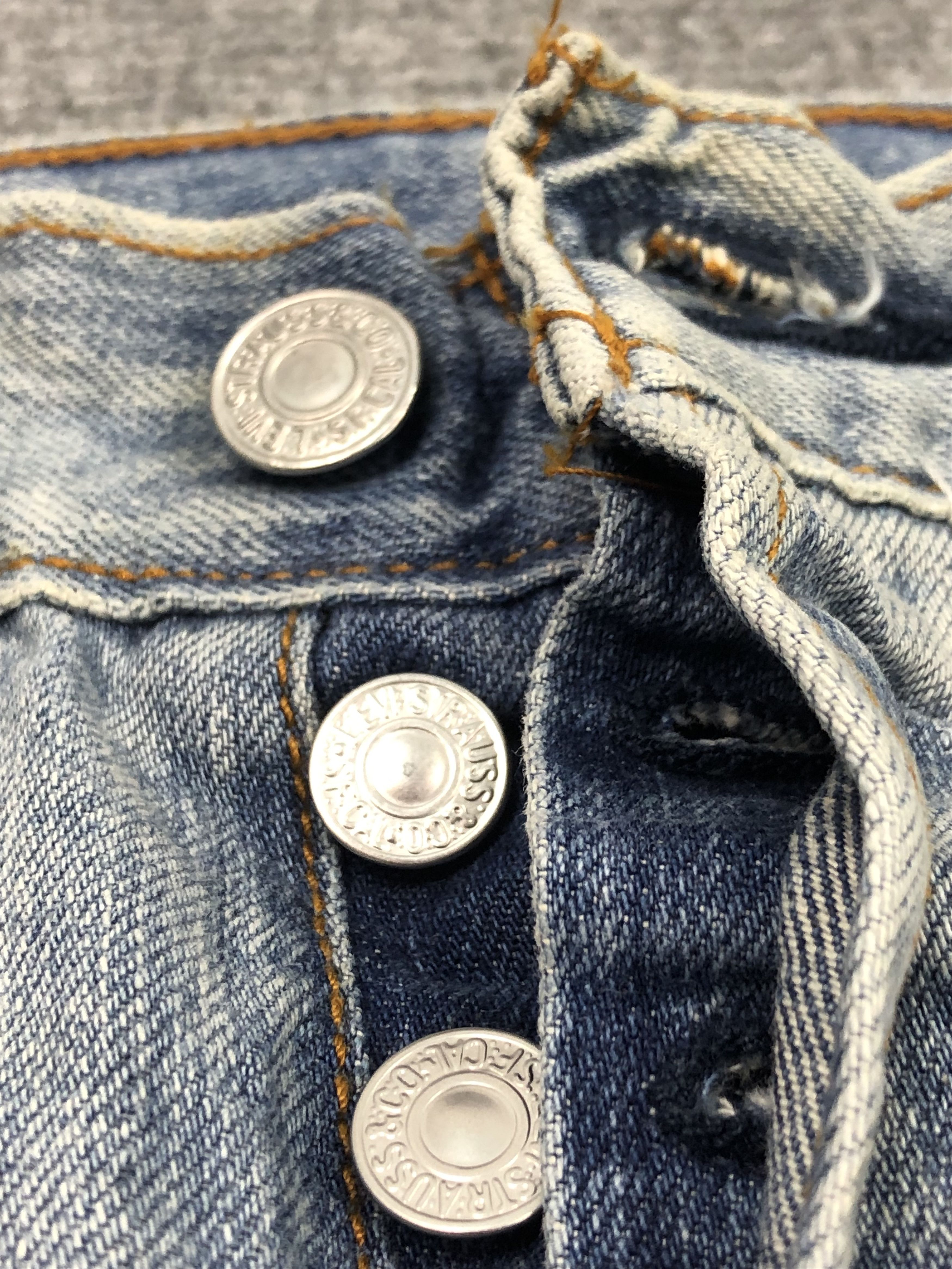 Levi's Vintage Levis Blue Faded Denim DP0324 Size US 28 / EU 44 - 7 Thumbnail