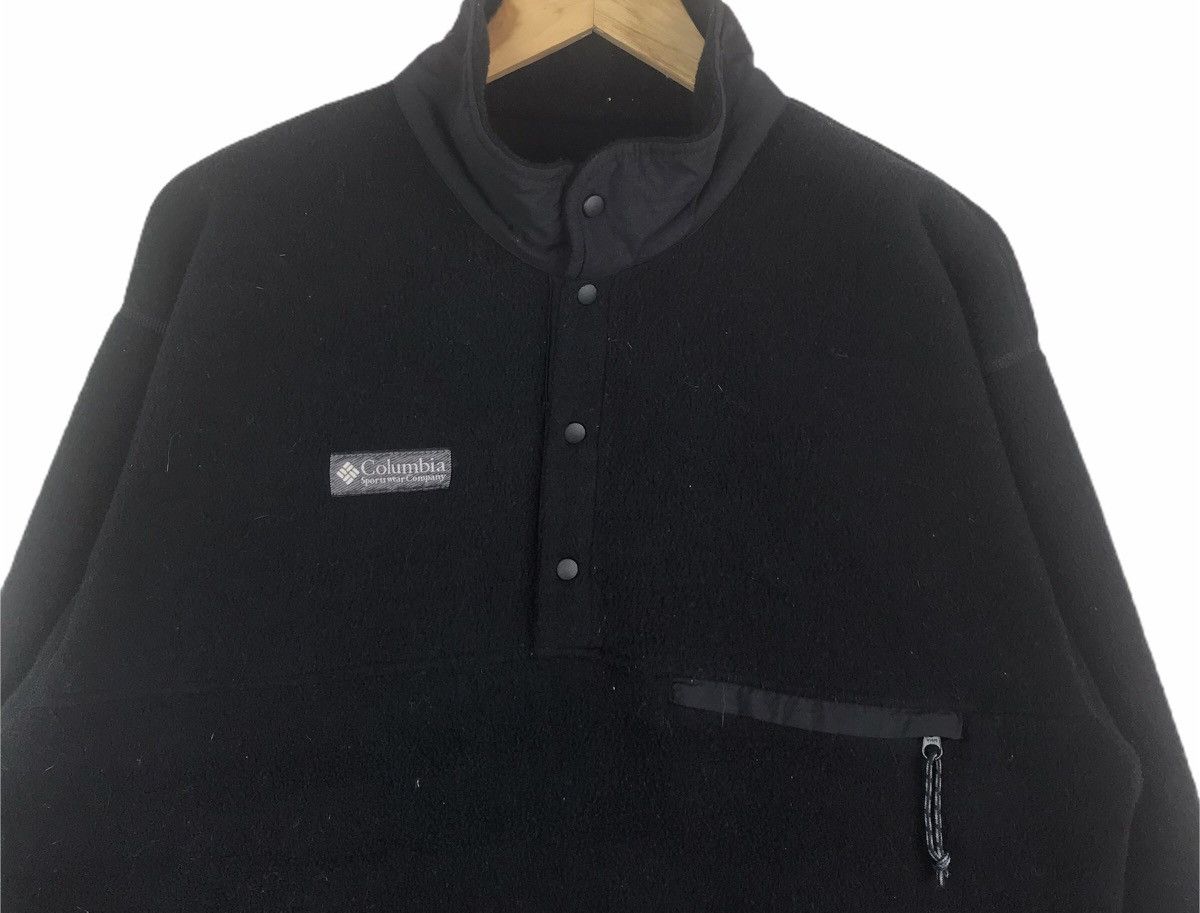 Columbia Vintage Columbia Half Snap Button Fleece Sweatshirt Size US M / EU 48-50 / 2 - 2 Thumbnail