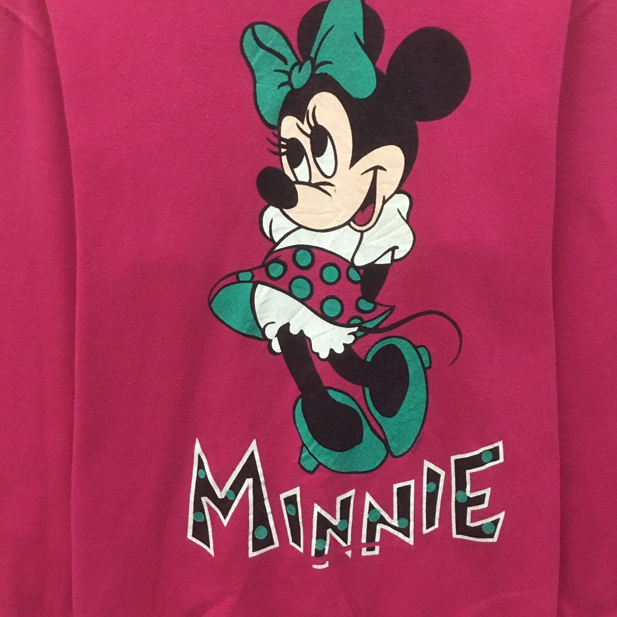 Mickey Mouse Vintage 90’s Disney Cartoon Minnie Mouse Sweatshirt Size US M / EU 48-50 / 2 - 3 Thumbnail