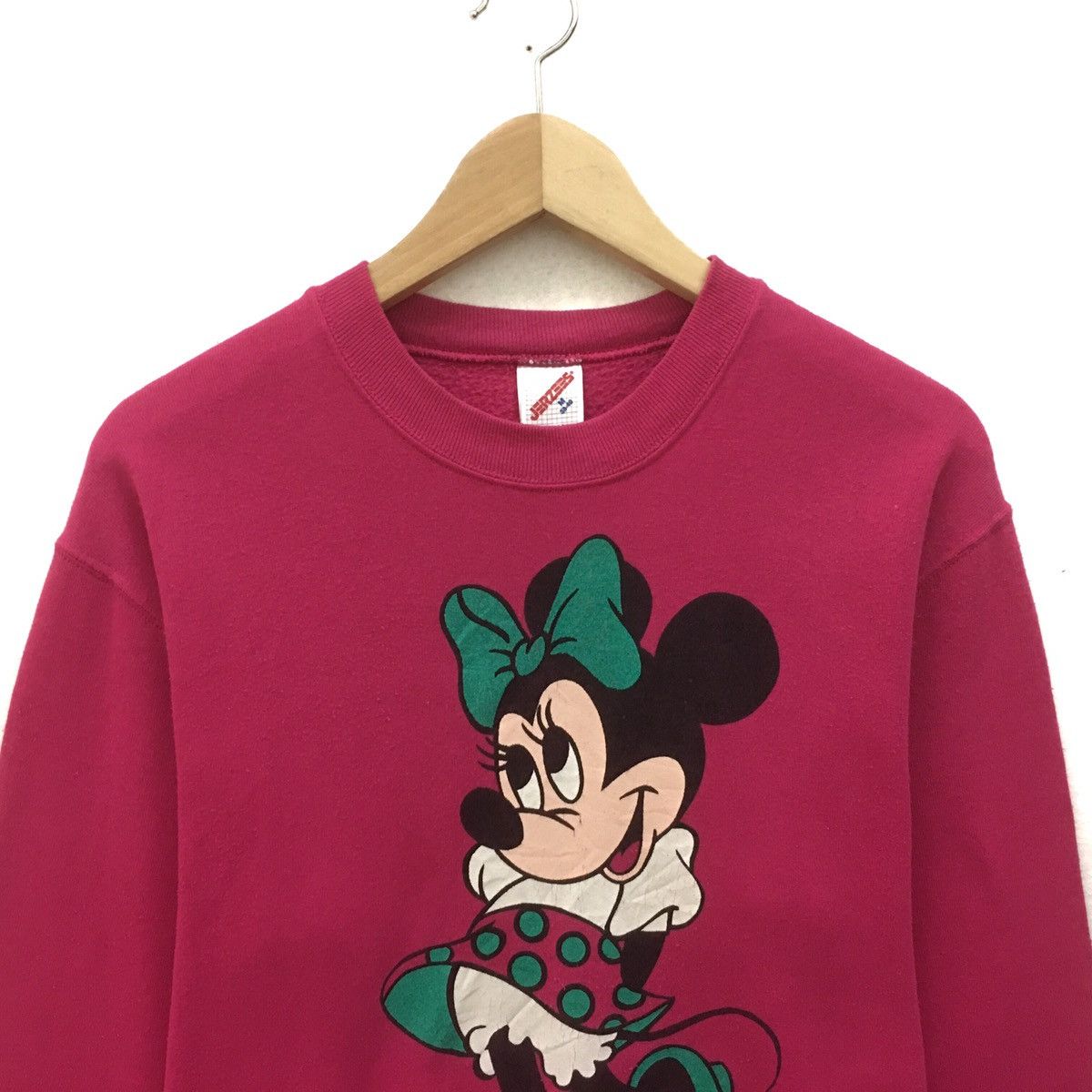 Mickey Mouse Vintage 90’s Disney Cartoon Minnie Mouse Sweatshirt Size US M / EU 48-50 / 2 - 2 Thumbnail