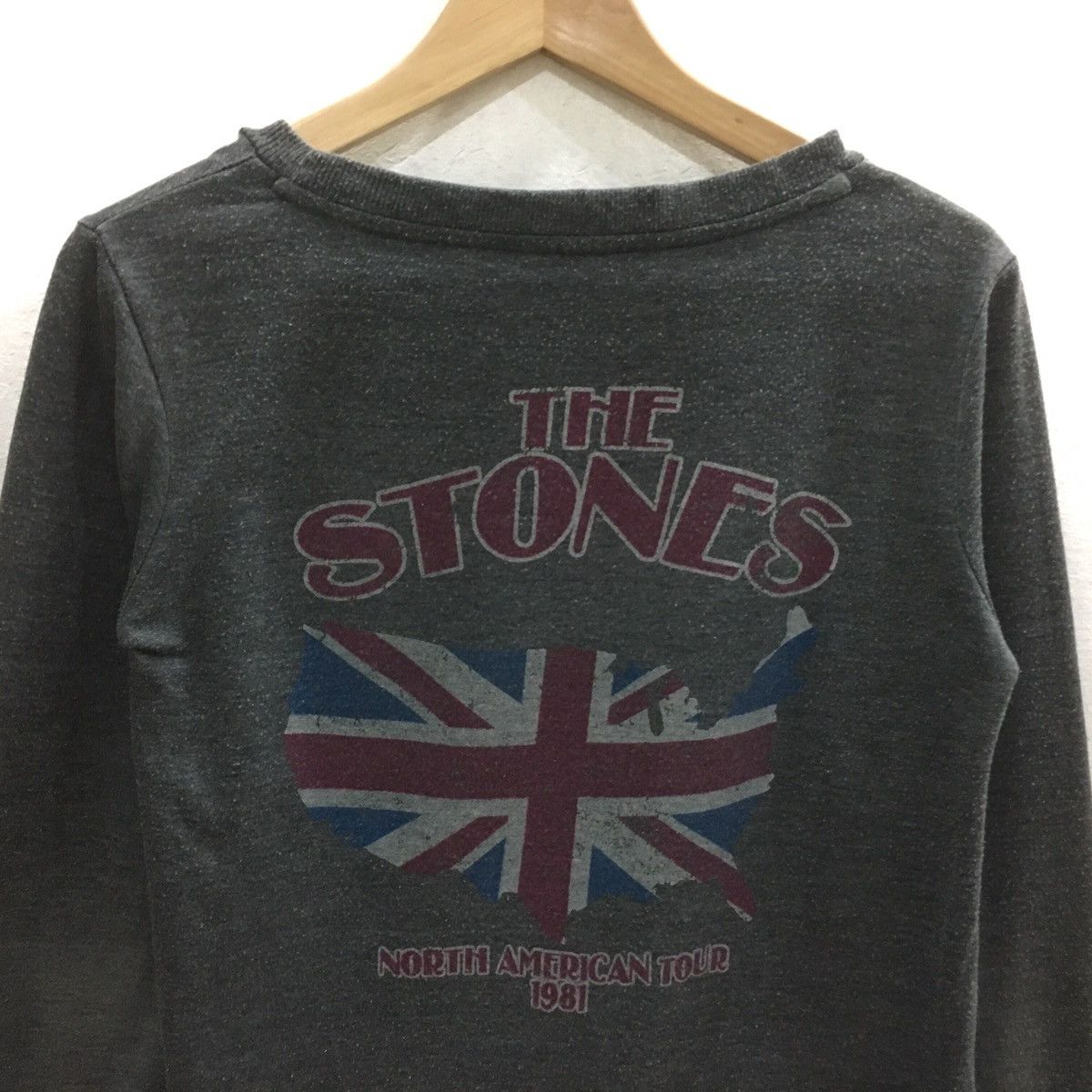 Band Tees × The Rolling Stones The Rolling Stone Sweatshirt Biglogo Tour 2012 Size US S / EU 44-46 / 1 - 6 Thumbnail