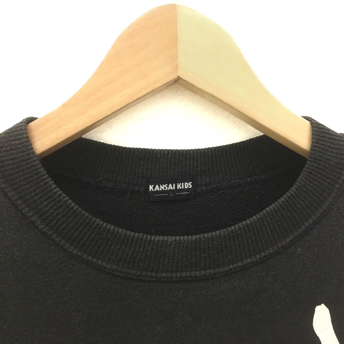 Designer × Japanese Brand × Kansai Yamamoto Vintage Kansai Yamamoto Sweatshirt Big Spellout Kansai Kids Size US M / EU 48-50 / 2 - 7 Thumbnail