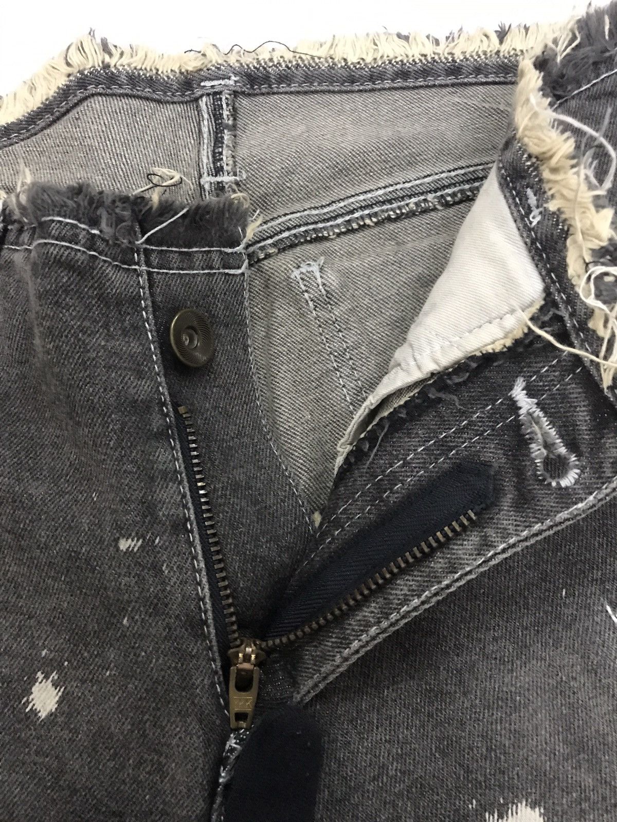 Japanese Brand × Vintage Vintage Ba-tsu Skinny Jean - Distress Design Size 28" / US 6 / IT 42 - 9 Thumbnail