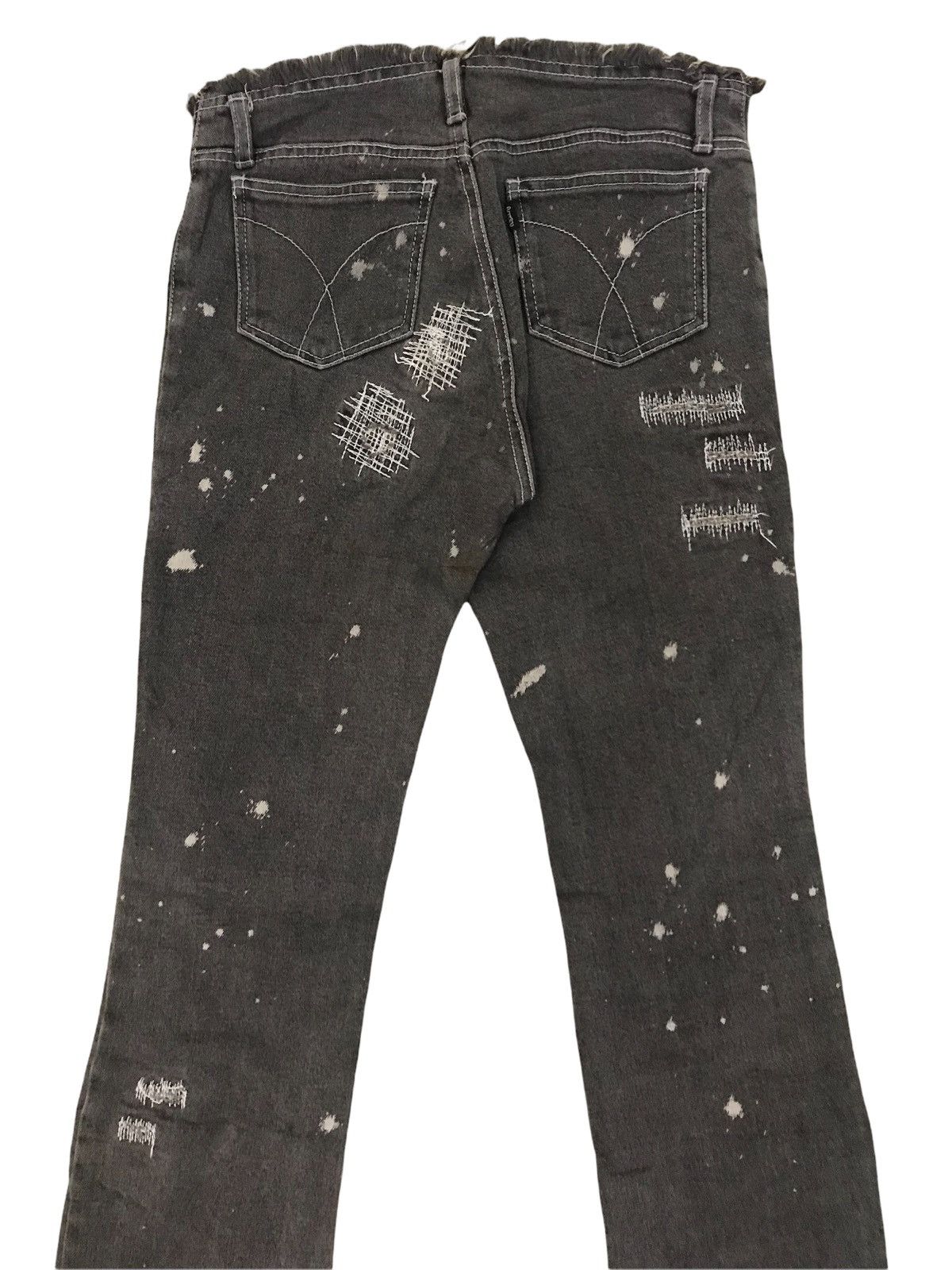 Japanese Brand × Vintage Vintage Ba-tsu Skinny Jean - Distress Design Size 28" / US 6 / IT 42 - 5 Thumbnail