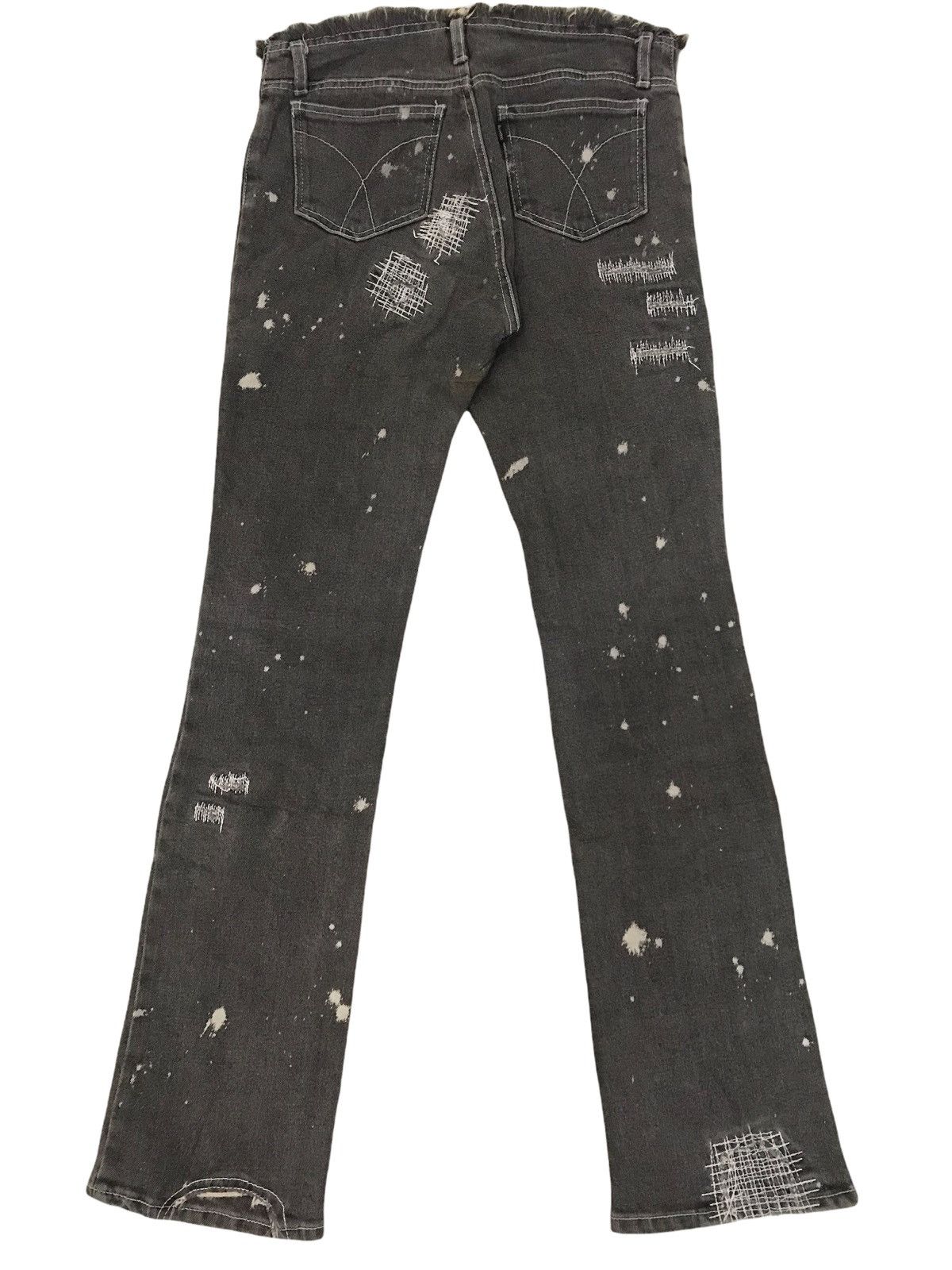Japanese Brand × Vintage Vintage Ba-tsu Skinny Jean - Distress Design Size 28" / US 6 / IT 42 - 4 Thumbnail