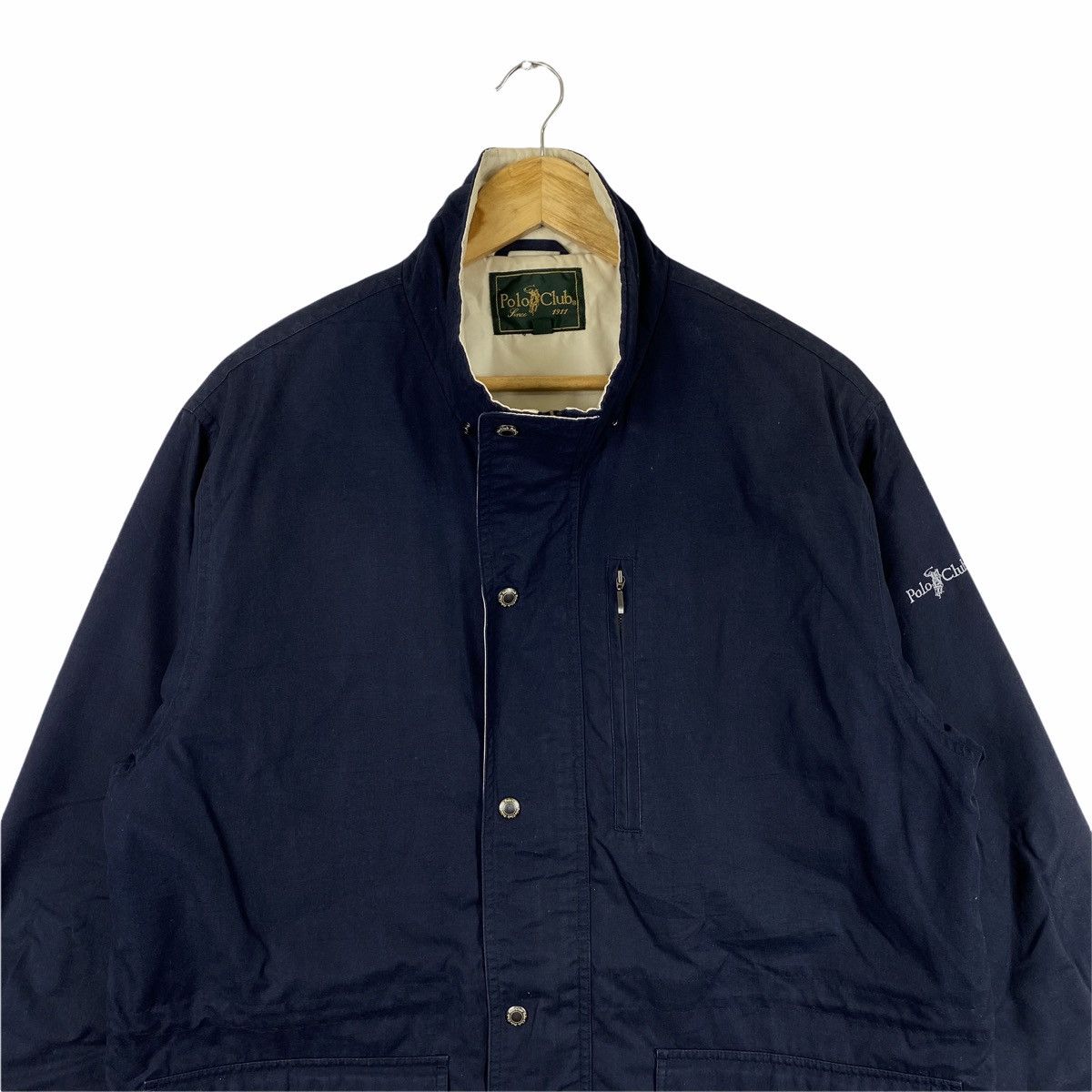 Beverly Hills Polo Club × Vintage Vintage POLO CLUB Small Pony Casualwear Jacket Size US L / EU 52-54 / 3 - 5 Thumbnail
