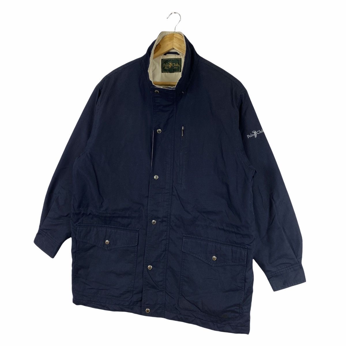 Beverly Hills Polo Club × Vintage Vintage POLO CLUB Small Pony Casualwear Jacket Size US L / EU 52-54 / 3 - 4 Thumbnail