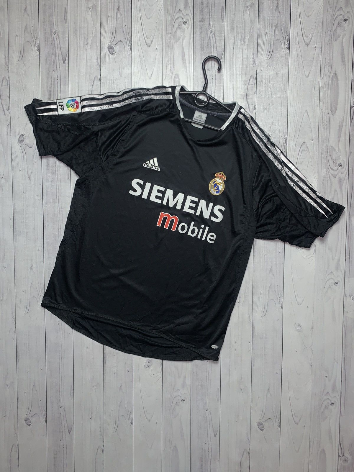 Vintage Real Madrid adidas soccer jersey size L