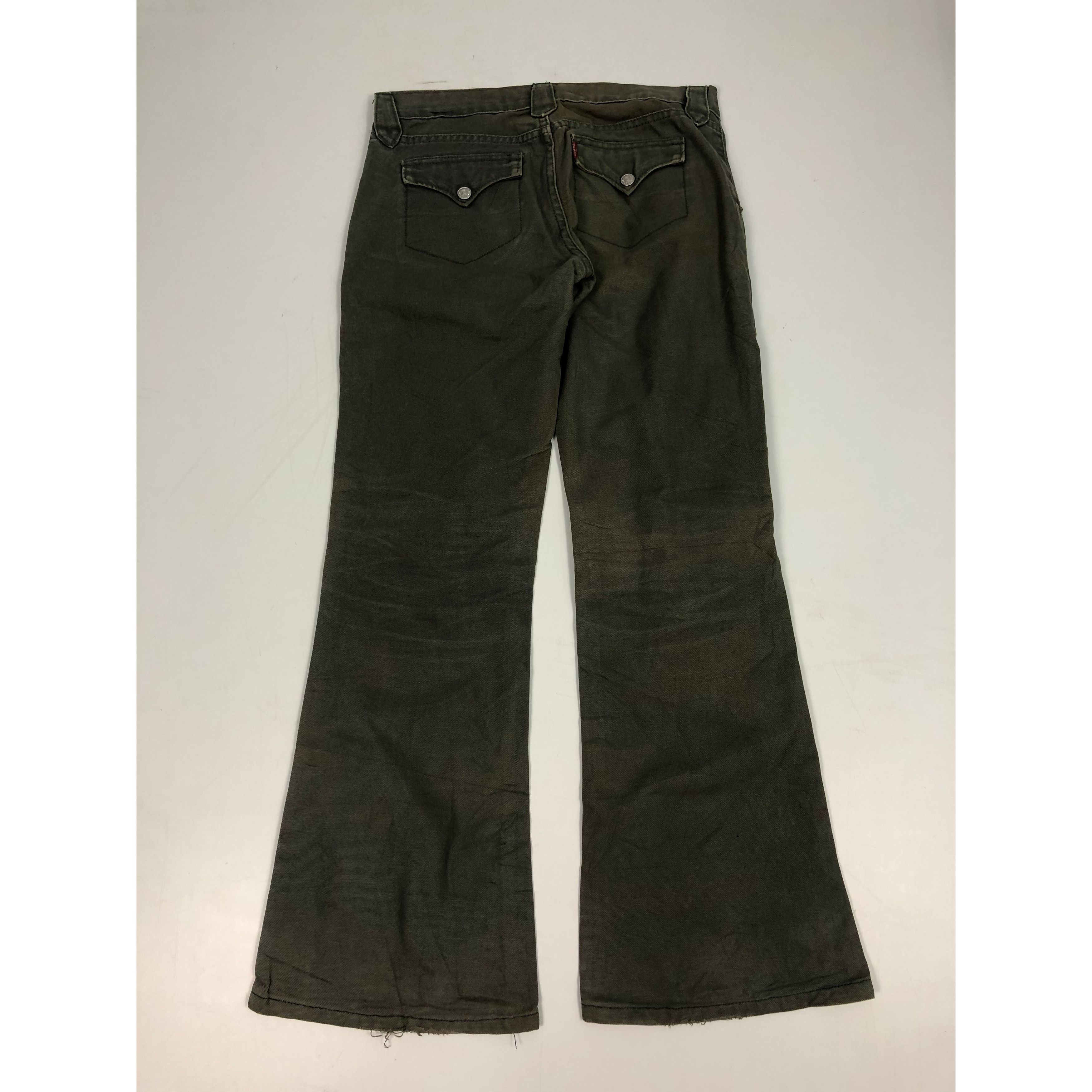 Levi's Vintage Sun Faded Levis Superblack Boot Cut Pant DP0067 Size US 28 / EU 44 - 3 Thumbnail