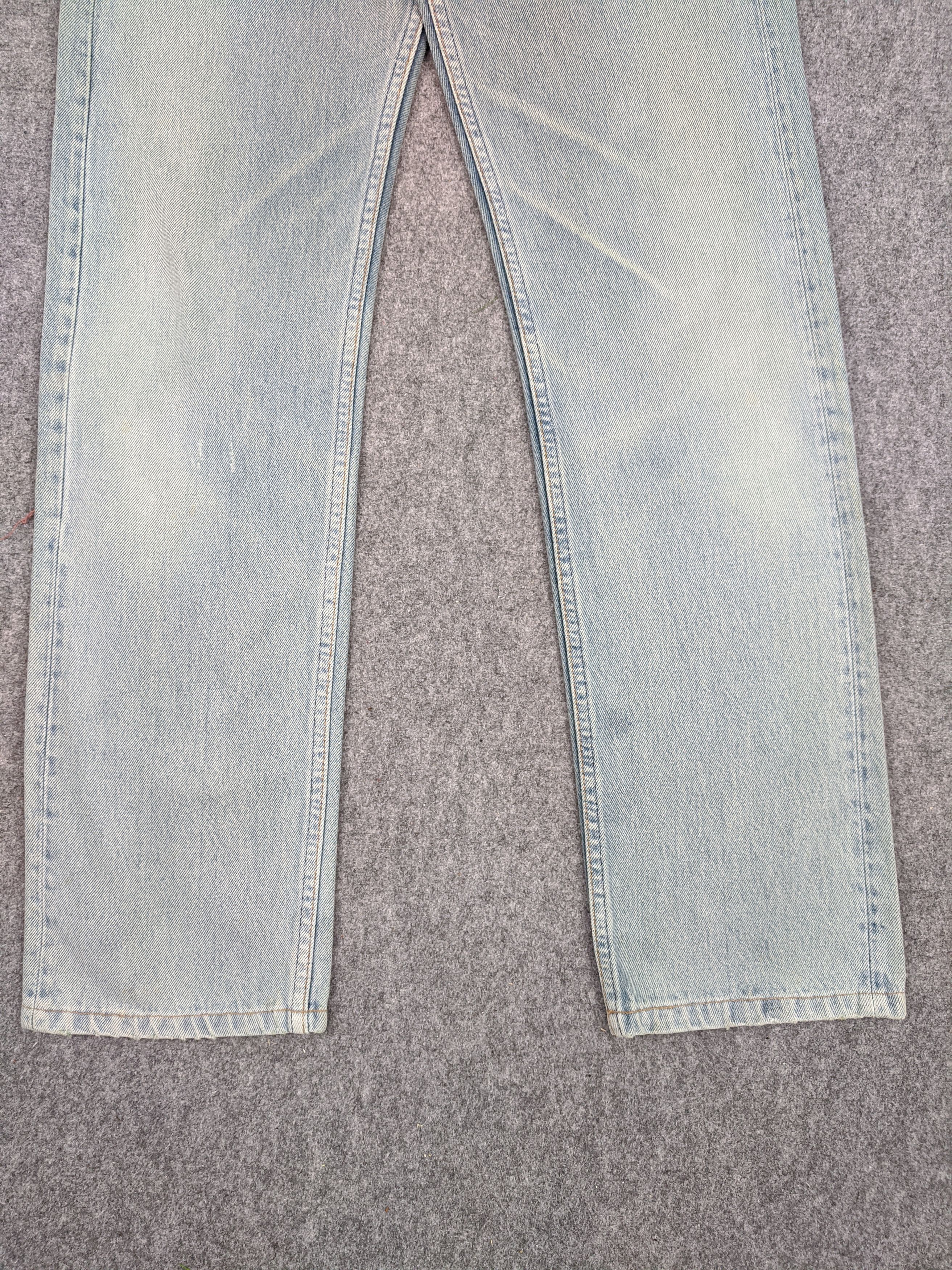 Levi's Vintage 90s Levis 501 Faded Jeans DP0583 Size US 28 / EU 44 - 12 Thumbnail