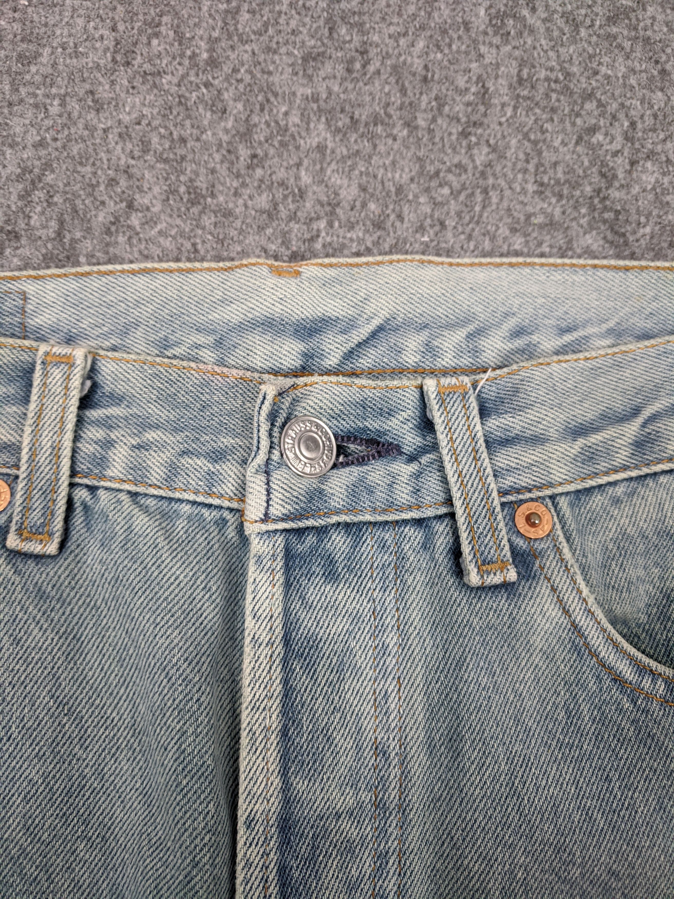 Levi's Vintage 90s Levis 501 Faded Jeans DP0583 Size US 28 / EU 44 - 8 Thumbnail