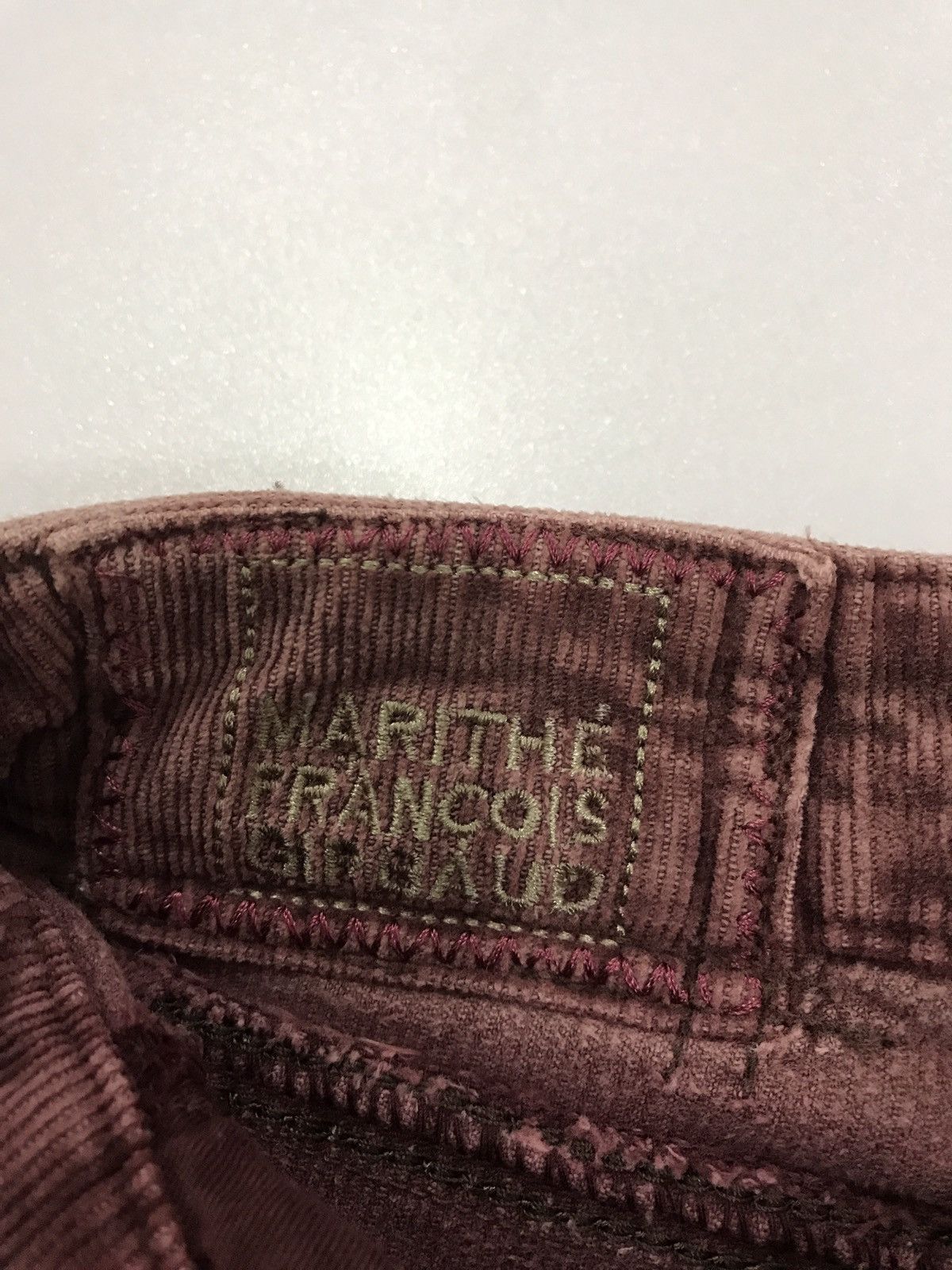 Marithe + Francois Girbaud Marithe Francois Girboud Corduroy Pant Size 29" - 15 Thumbnail