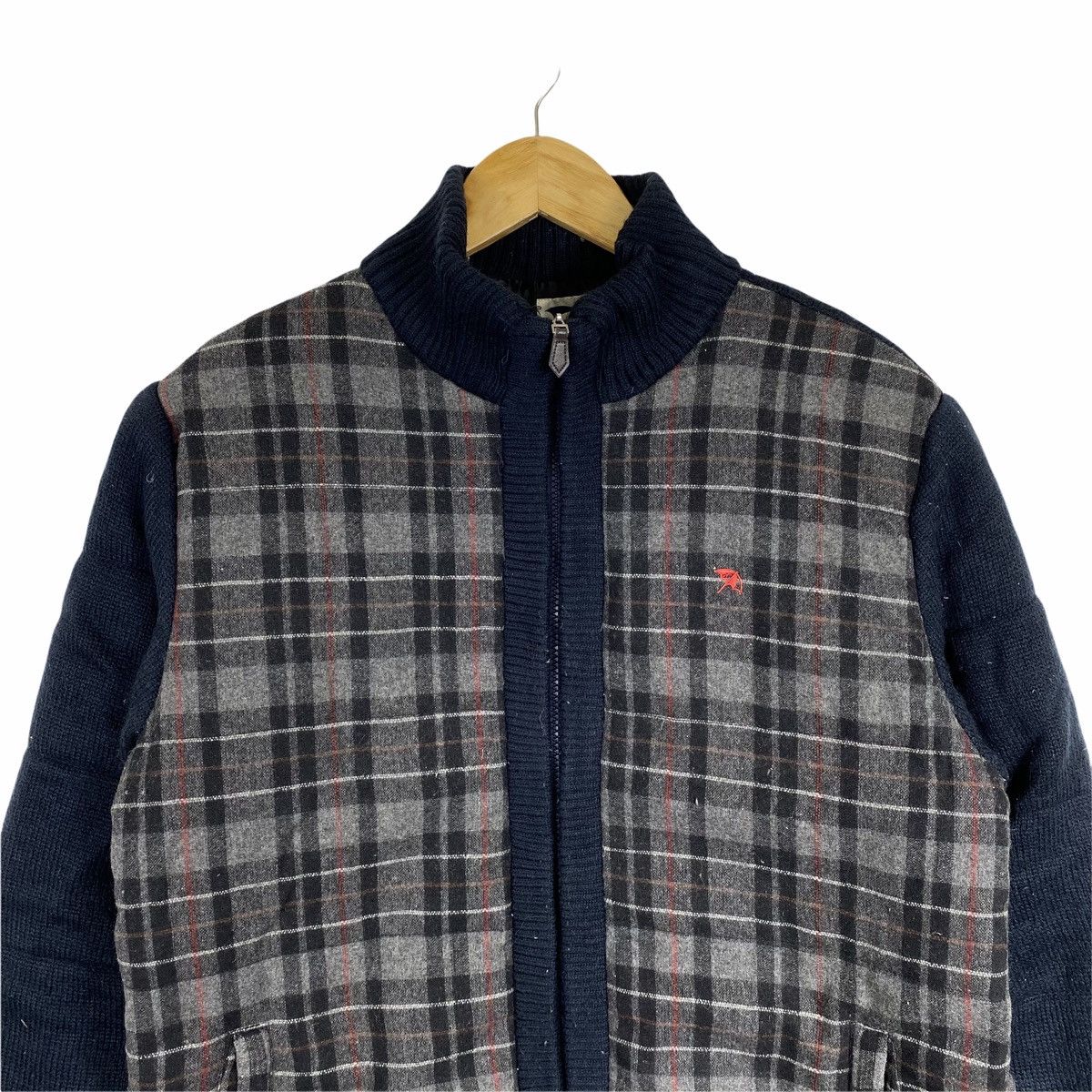 Vintage Vintage ARNOLD PALMER Checkered Elbow Patches Wool Jacket Size US S / EU 44-46 / 1 - 5 Thumbnail
