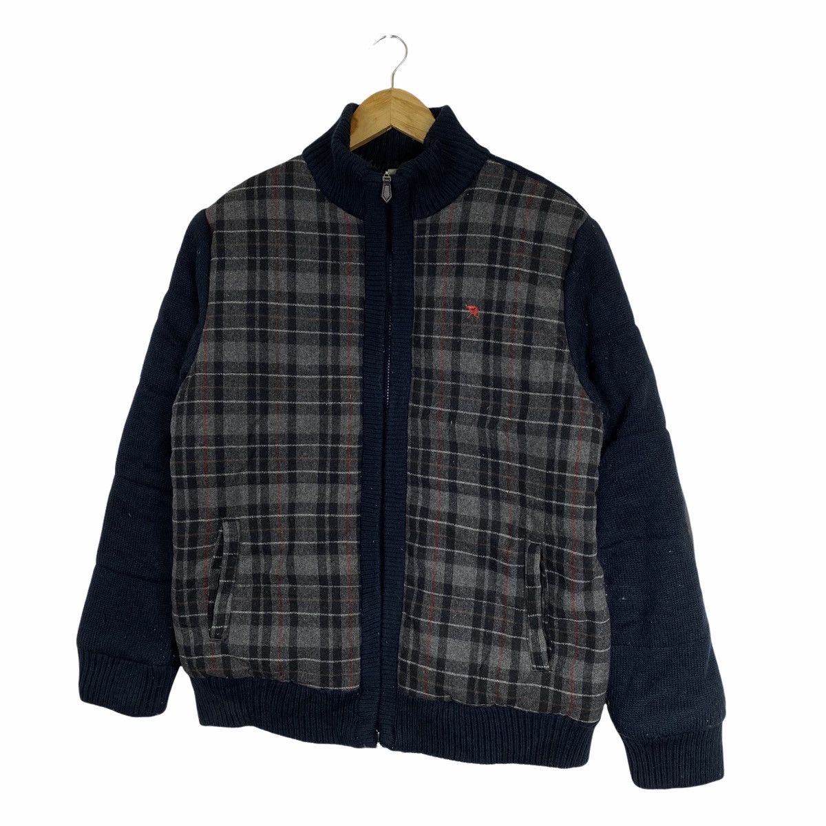 Vintage Vintage ARNOLD PALMER Checkered Elbow Patches Wool Jacket Size US S / EU 44-46 / 1 - 4 Thumbnail