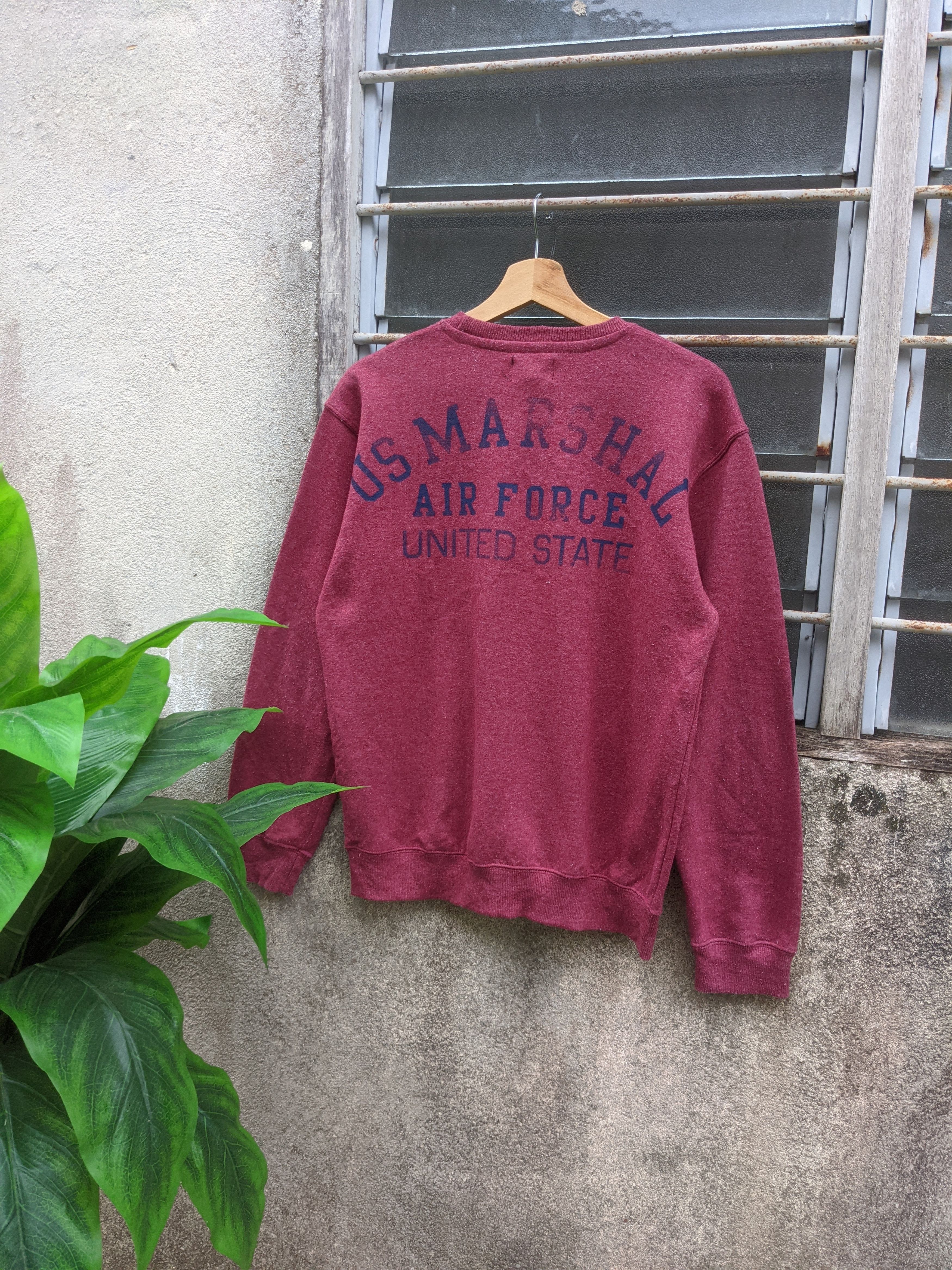 Vintage ⚡️Steals⚡️ Panhard Us Marshall Air Force Spellout Size US M / EU 48-50 / 2 - 2 Thumbnail