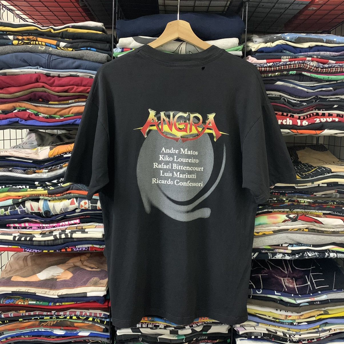 Band Tees VTG HEAVY METAL ANGRA METAL BAND (MEGADETH SEPULTURA) Size US L / EU 52-54 / 3 - 2 Thumbnail