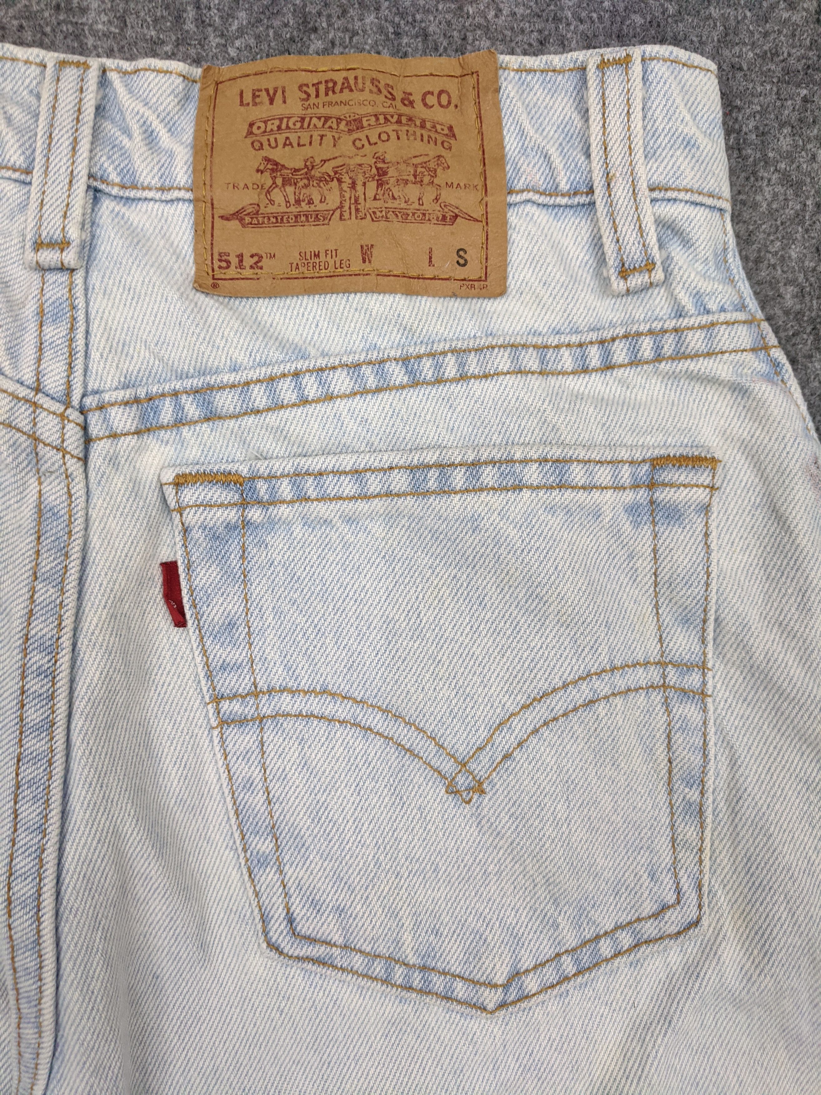 Levi's Vintage Levis 512 Jeans DP0626 Size US 28 / EU 44 - 12 Thumbnail