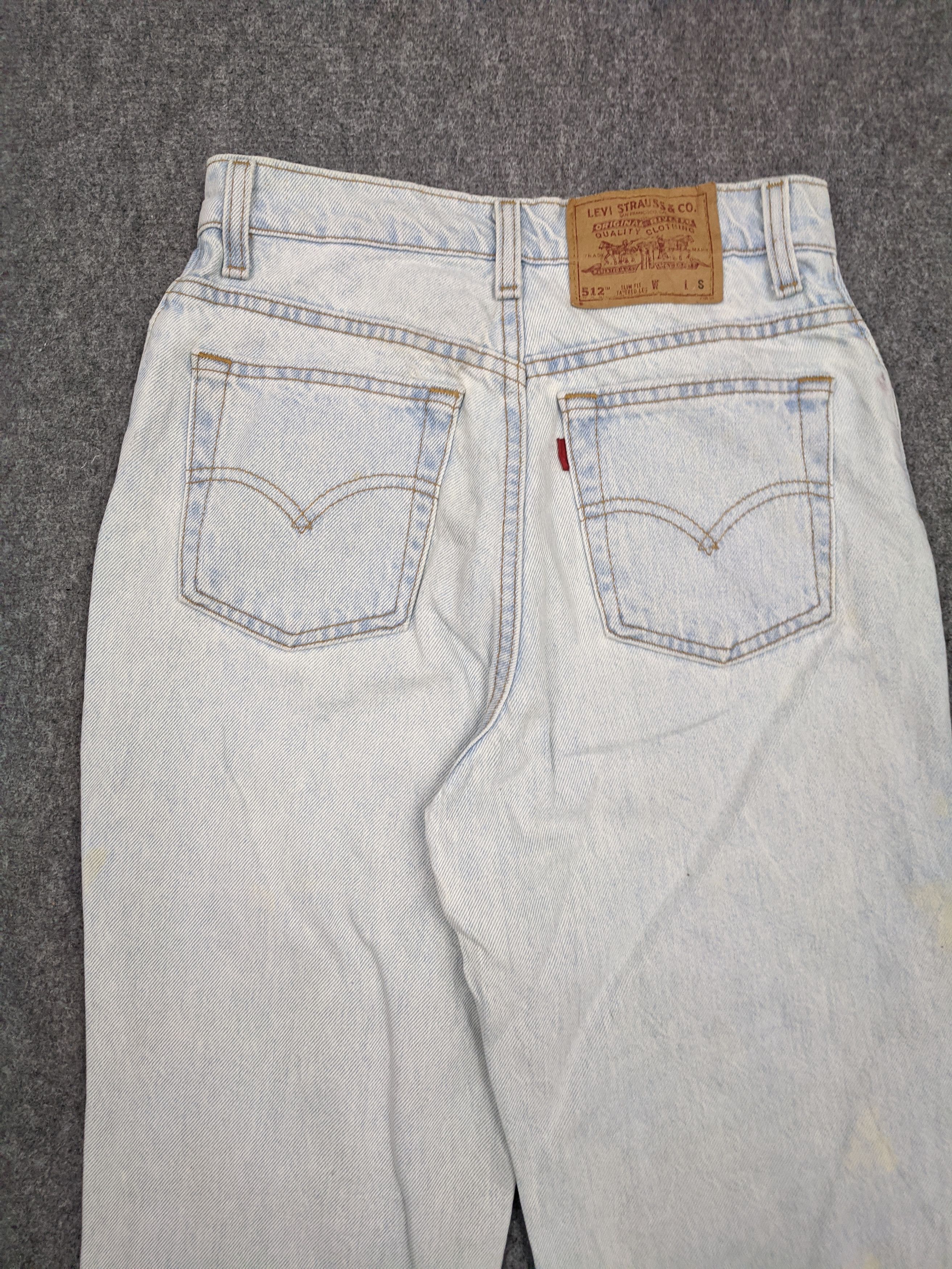 Levi's Vintage Levis 512 Jeans DP0626 Size US 28 / EU 44 - 4 Thumbnail