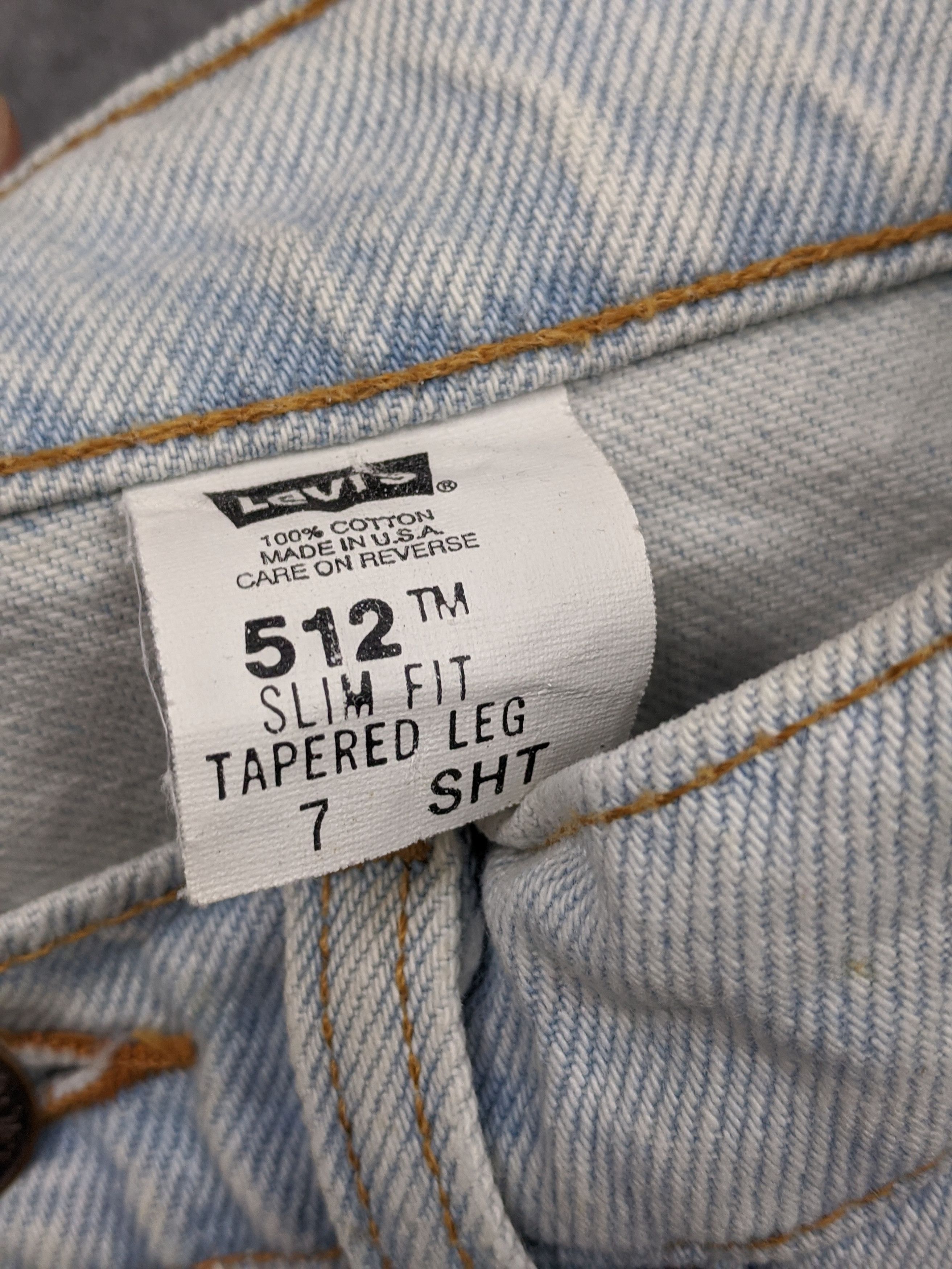 Levi's Vintage Levis 512 Jeans DP0626 Size US 28 / EU 44 - 6 Thumbnail