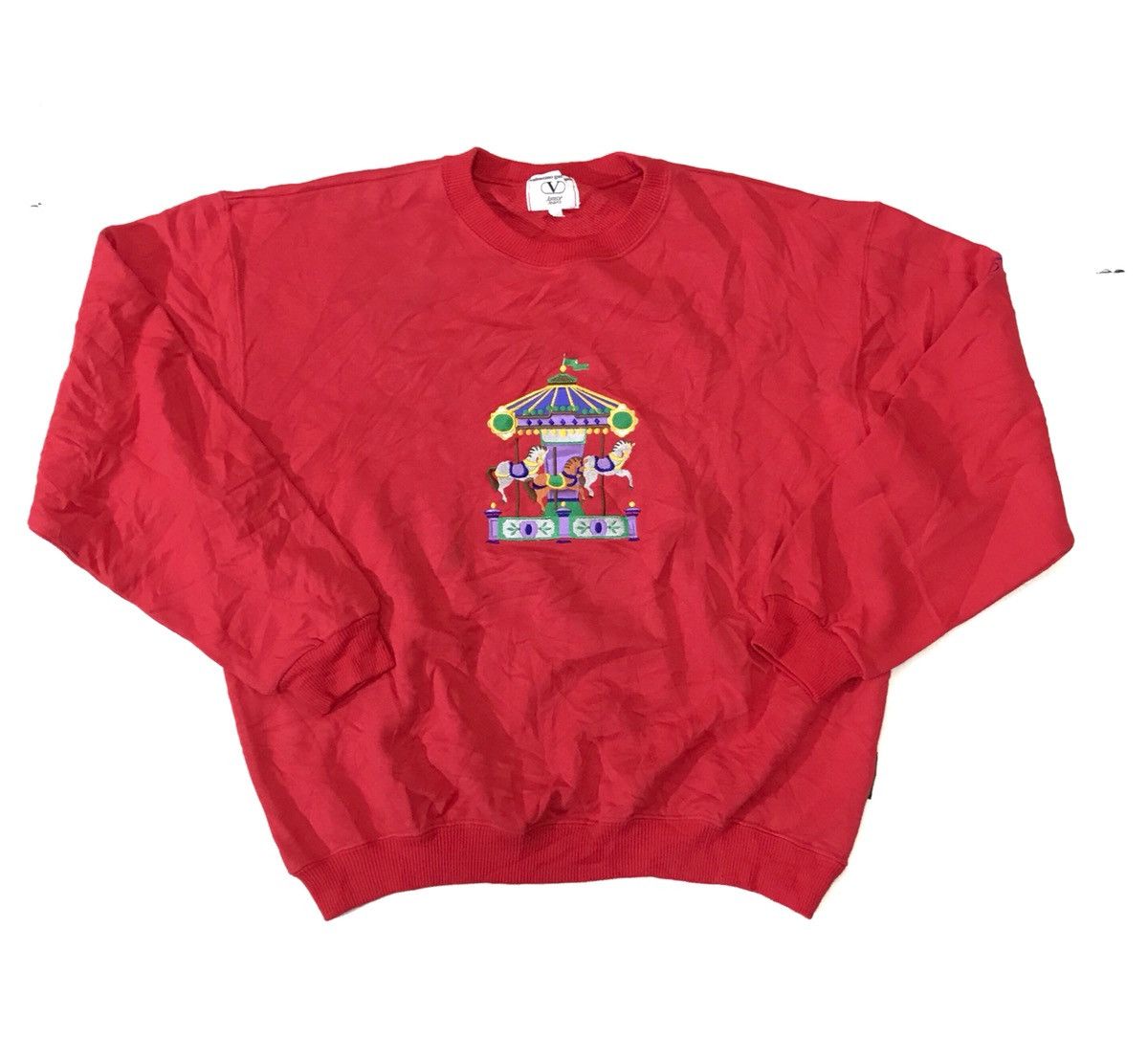 Valentino Vintage Valentino Garavani Junior Jeans Sweatshirt Crewneck Size S / US 4 / IT 40 - 1 Thumbnail