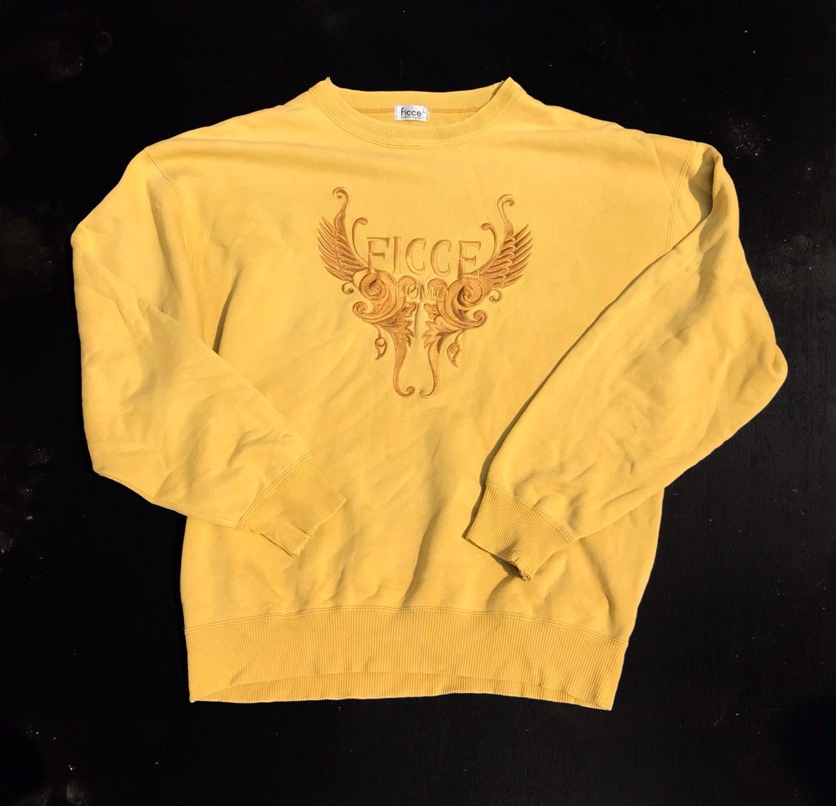 Japanese Brand Final Drop Vintage Ficce Yoshiyuki Konishi Sweatshirt Size US M / EU 48-50 / 2 - 2 Thumbnail