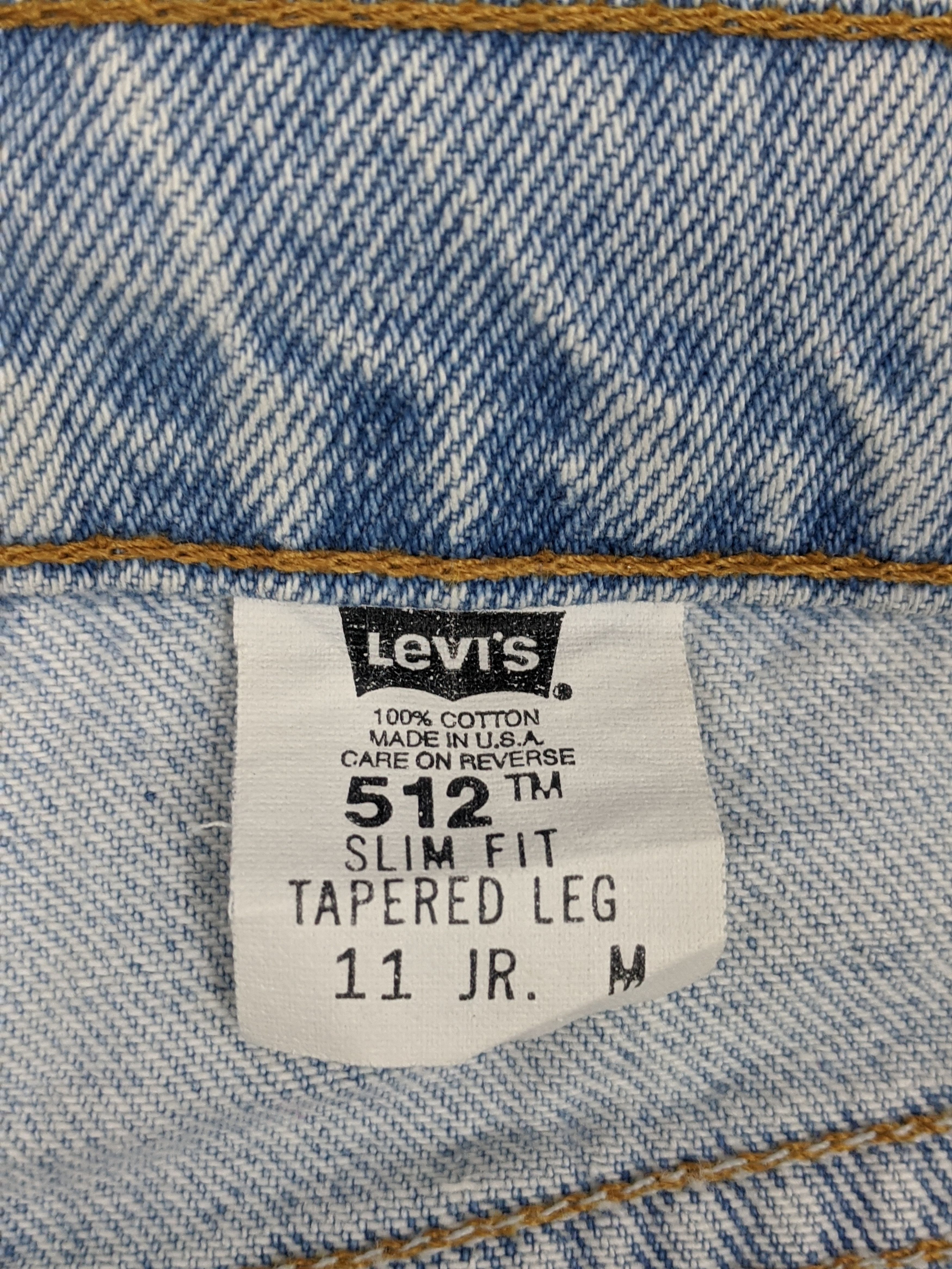 Levi's Vintage Levis 512 Jeans DP0646 Size US 28 / EU 44 - 6 Thumbnail