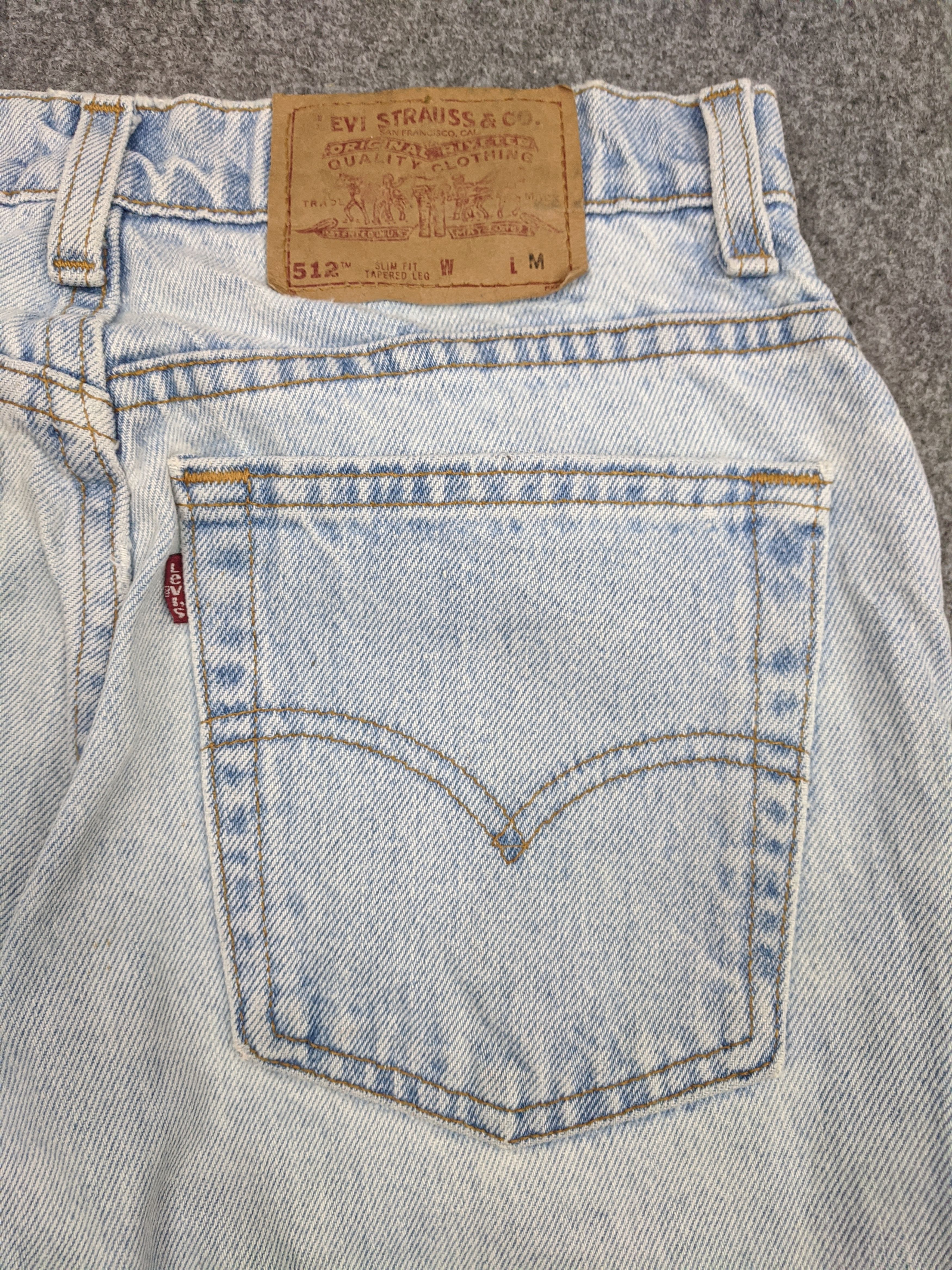 Levi's Vintage Levis 512 Jeans DP0646 Size US 28 / EU 44 - 11 Thumbnail