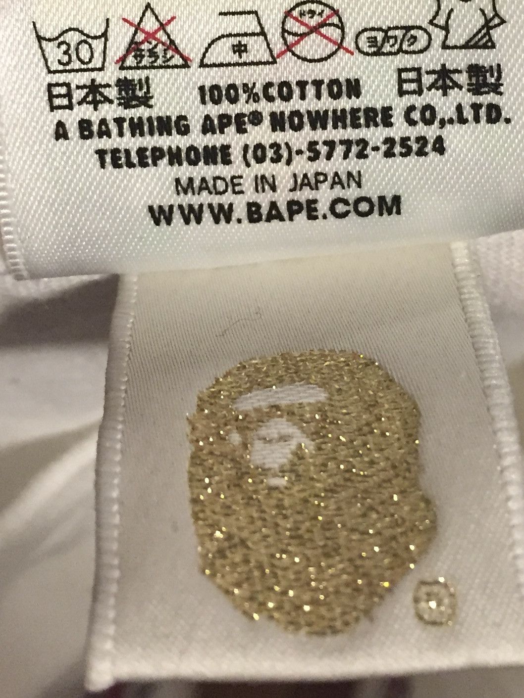 Bape Bape tee shirt Size XS / US 0-2 / IT 36-38 - 4 Thumbnail