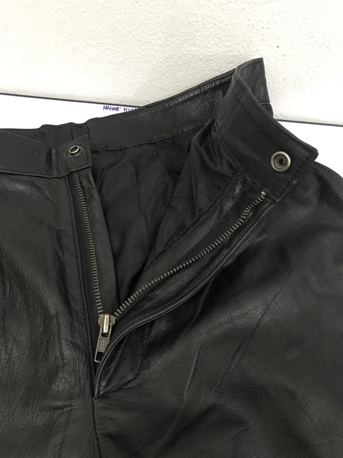Japanese Brand × Leather × Vintage Vintage Bonnez Down suede pant Size US 30 / EU 46 - 8 Thumbnail