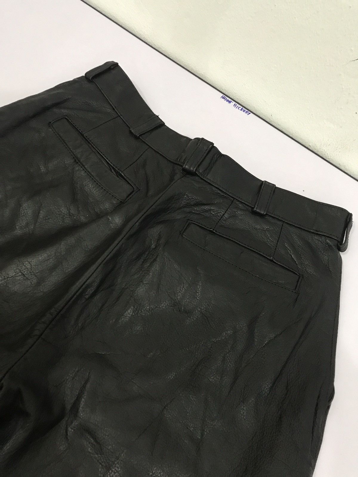 Japanese Brand × Leather × Vintage Vintage Bonnez Down suede pant Size US 30 / EU 46 - 9 Thumbnail