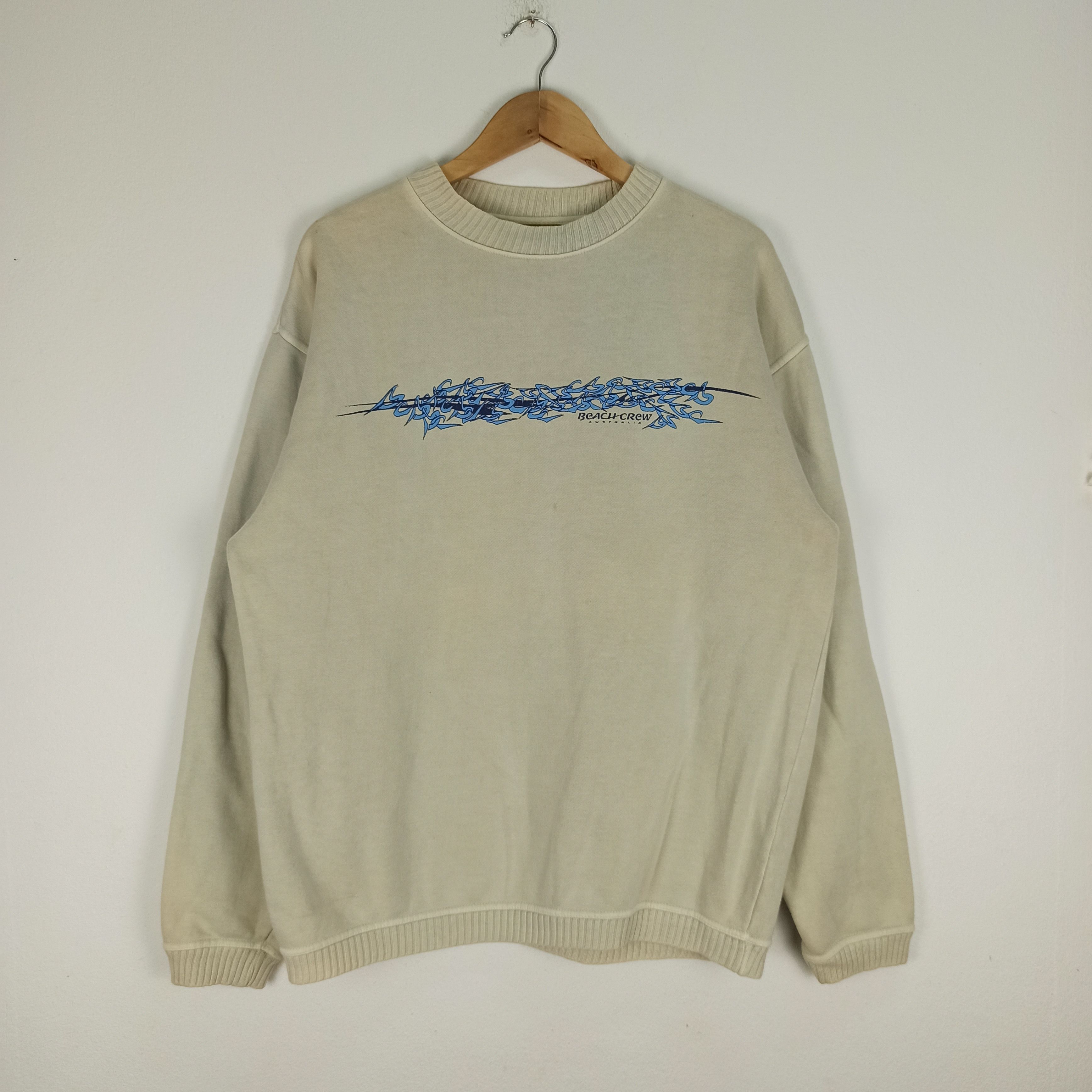 Life's a Beach Vintage Beach Crew Australia Surf Sweatshirt Size US L / EU 52-54 / 3 - 1 Thumbnail