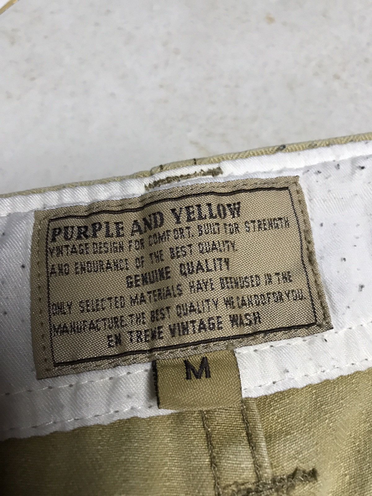 Japanese Brand Purple & yellow cargo tactical pant Size US 32 / EU 48 - 8 Thumbnail