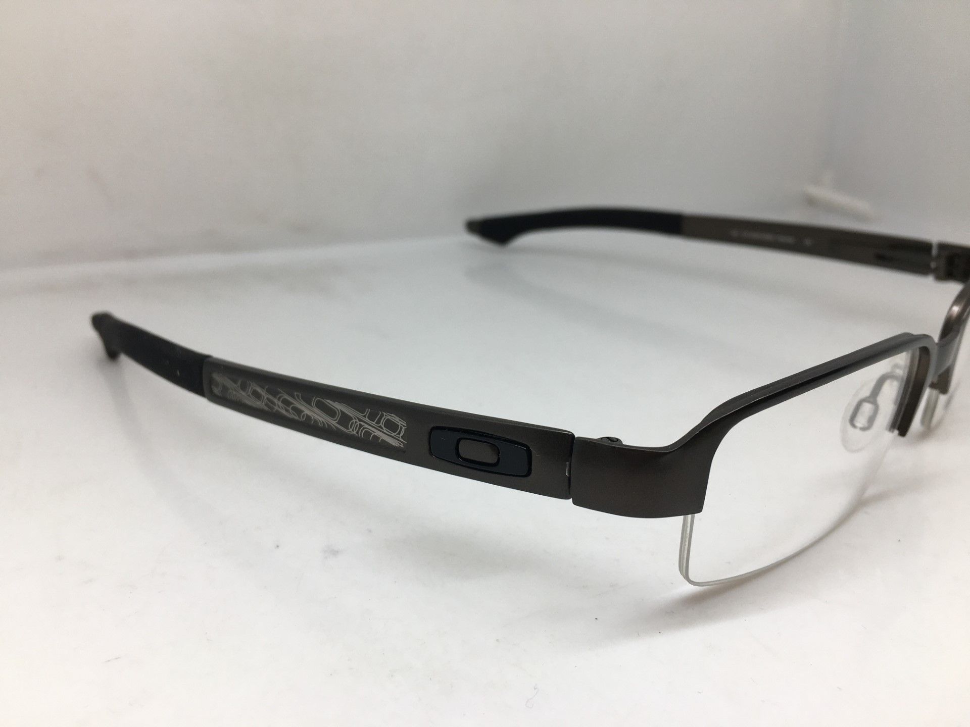 Oakley MOD ICONIC OAKLEY BOOMSTAND TITANIUM EYEGLASSES Size ONE SIZE - 2 Thumbnail