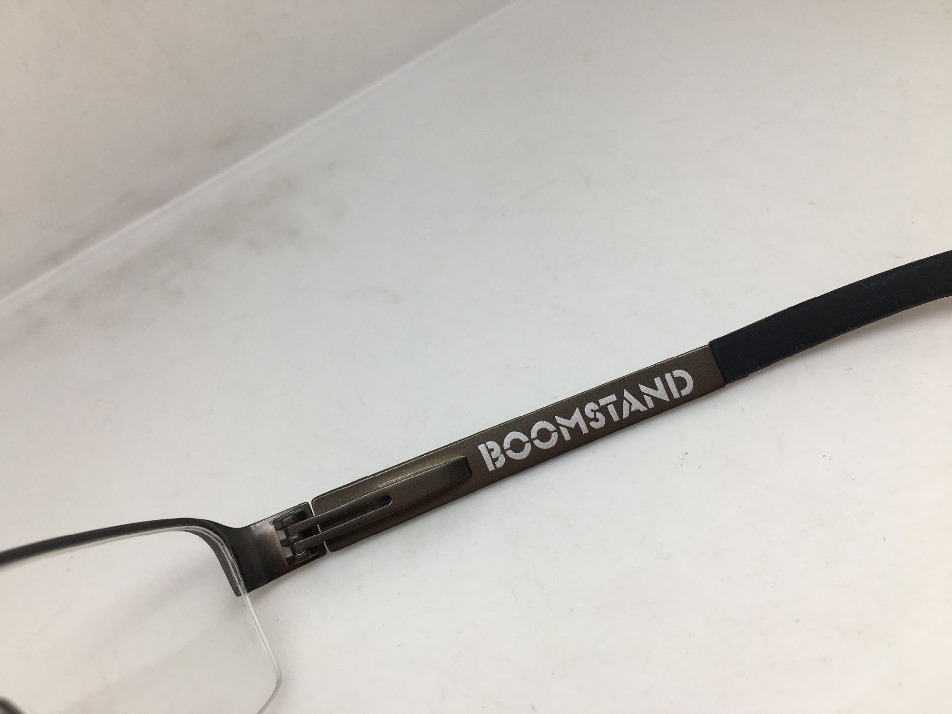 Oakley MOD ICONIC OAKLEY BOOMSTAND TITANIUM EYEGLASSES Size ONE SIZE - 4 Thumbnail