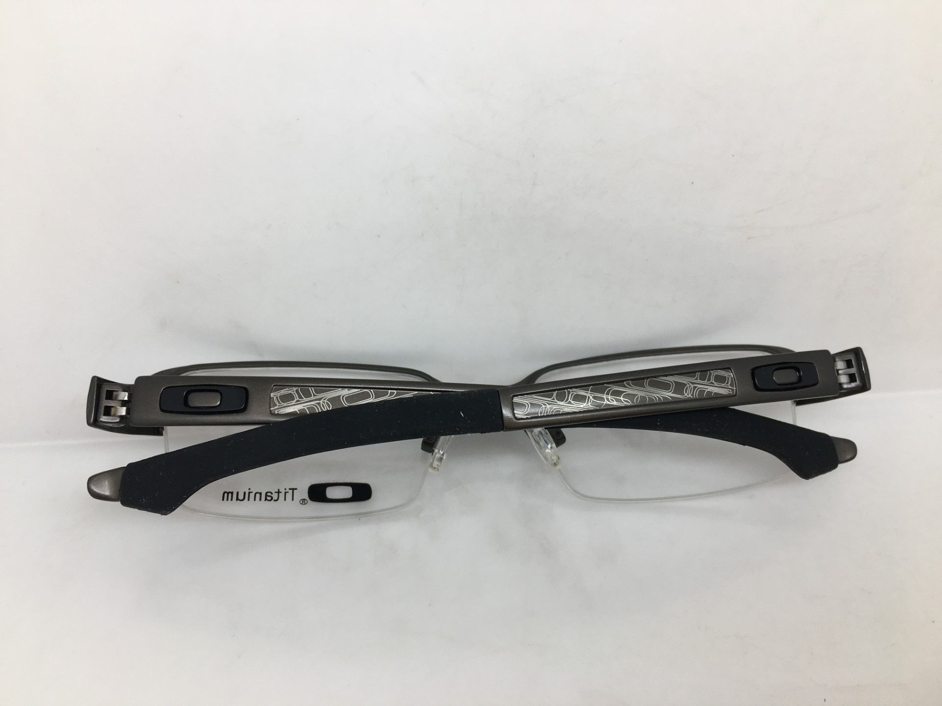 Oakley MOD ICONIC OAKLEY BOOMSTAND TITANIUM EYEGLASSES Size ONE SIZE - 6 Thumbnail