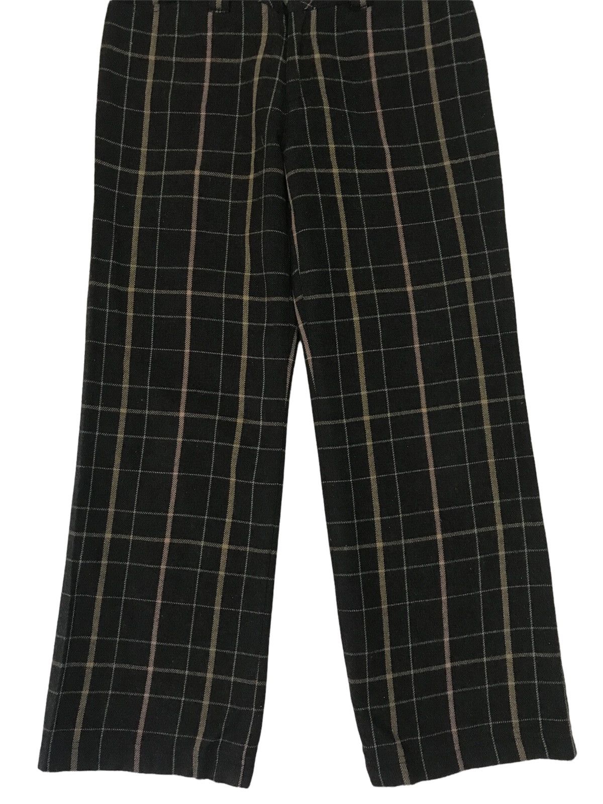 Japanese Brand Vintage Blue Wool pant Size US 30 / EU 46 - 3 Thumbnail