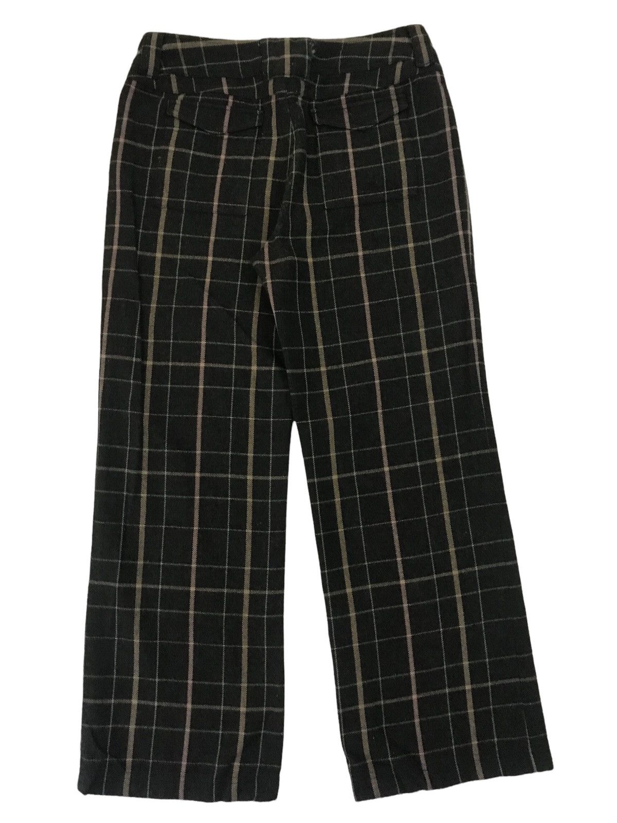 Japanese Brand Vintage Blue Wool pant Size US 30 / EU 46 - 4 Thumbnail