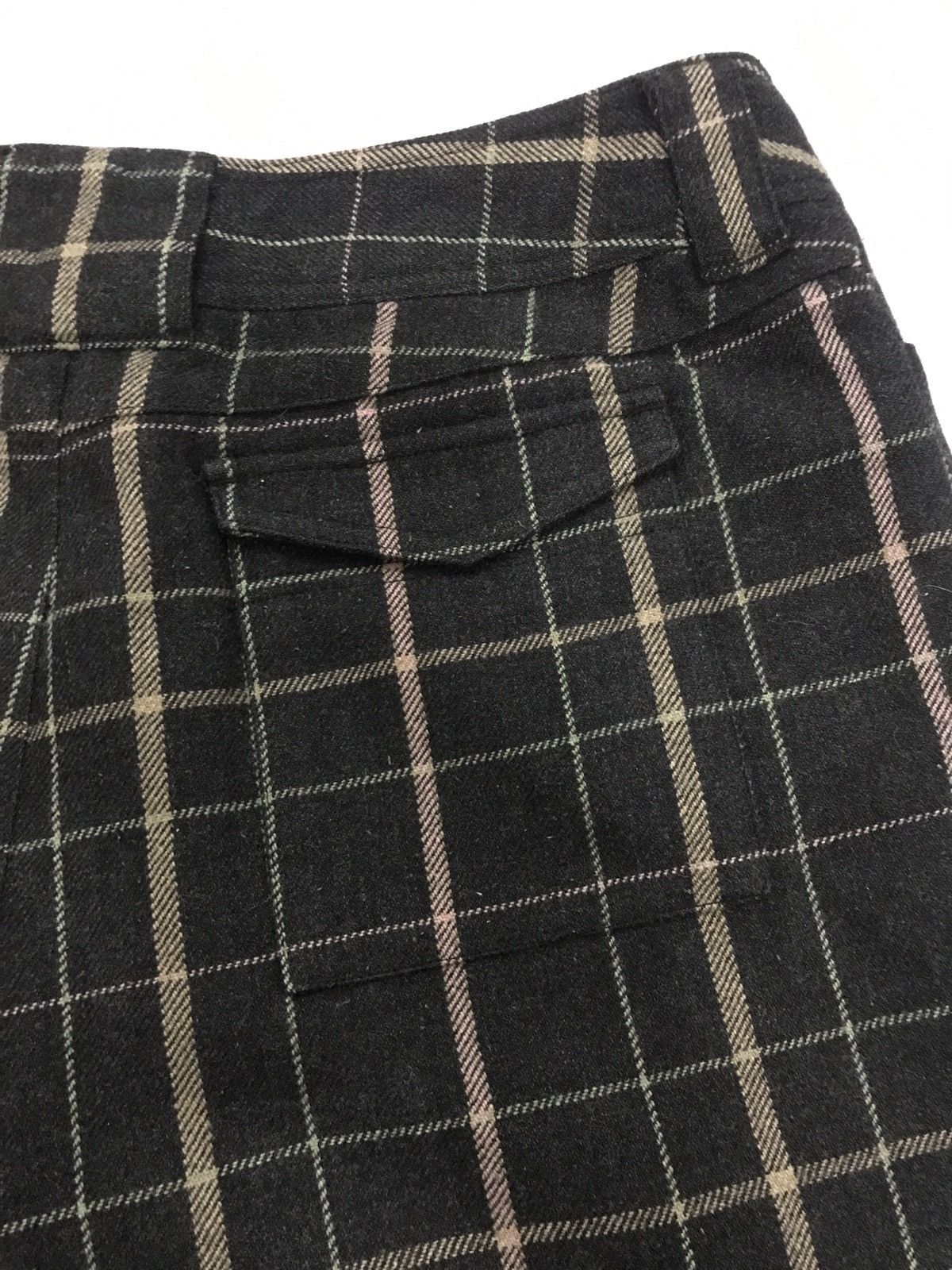 Japanese Brand Vintage Blue Wool pant Size US 30 / EU 46 - 11 Thumbnail