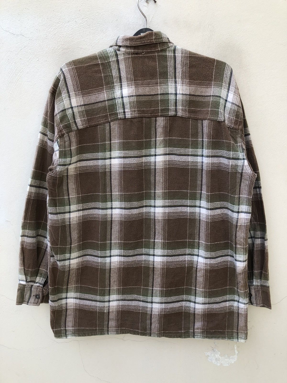 Levi's Vintage 90s Levi’s Plaid Oversized Thick Flannel Shirt Size US L / EU 52-54 / 3 - 10 Thumbnail