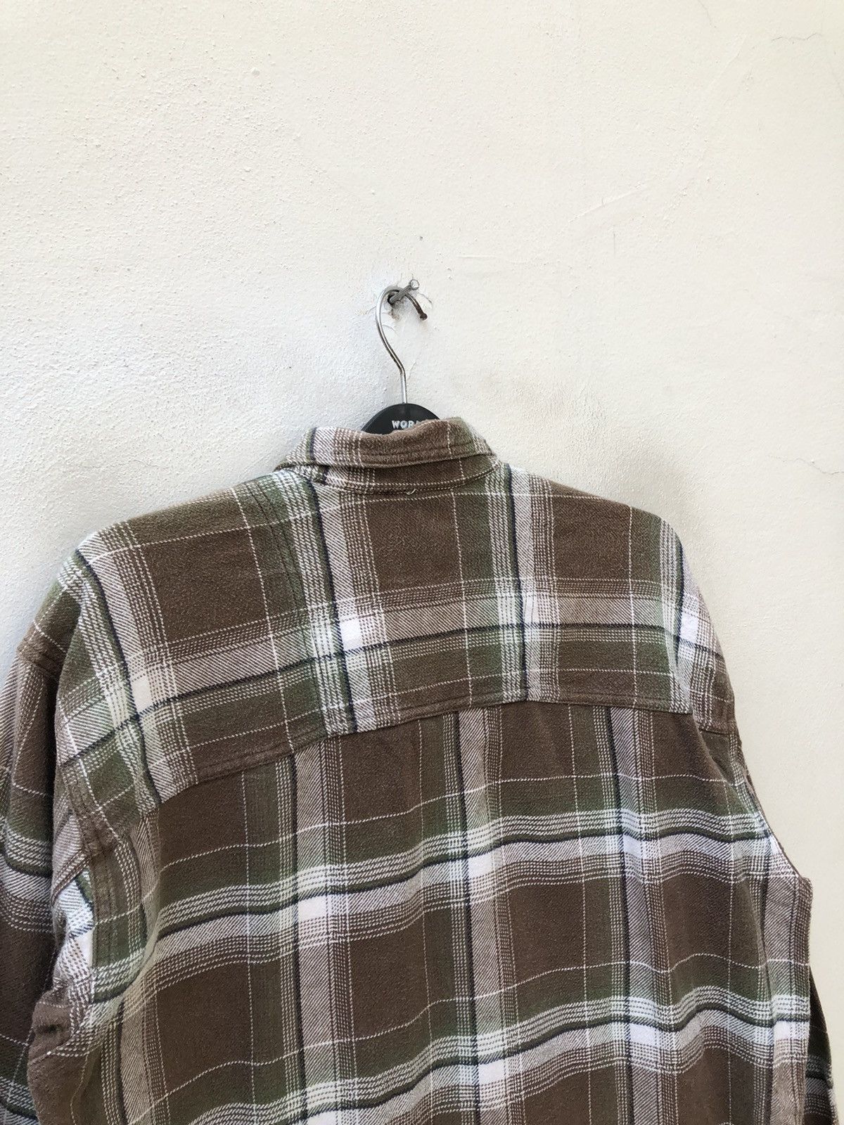 Levi's Vintage 90s Levi’s Plaid Oversized Thick Flannel Shirt Size US L / EU 52-54 / 3 - 11 Thumbnail