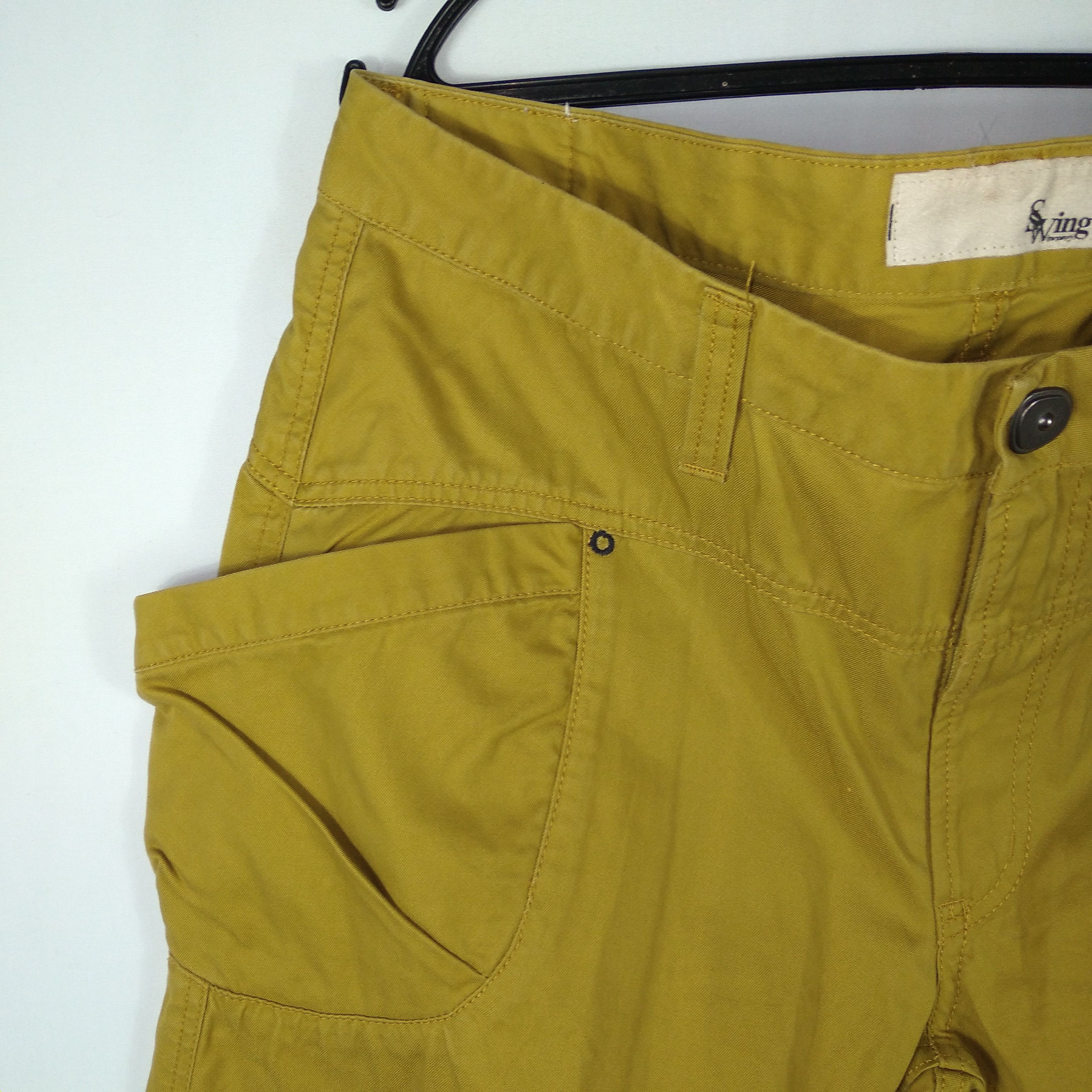 Japanese Brand × Vintage Vintage Japanese Brand Swing Double Pocket Cargo Pants Size US 35 - 6 Thumbnail