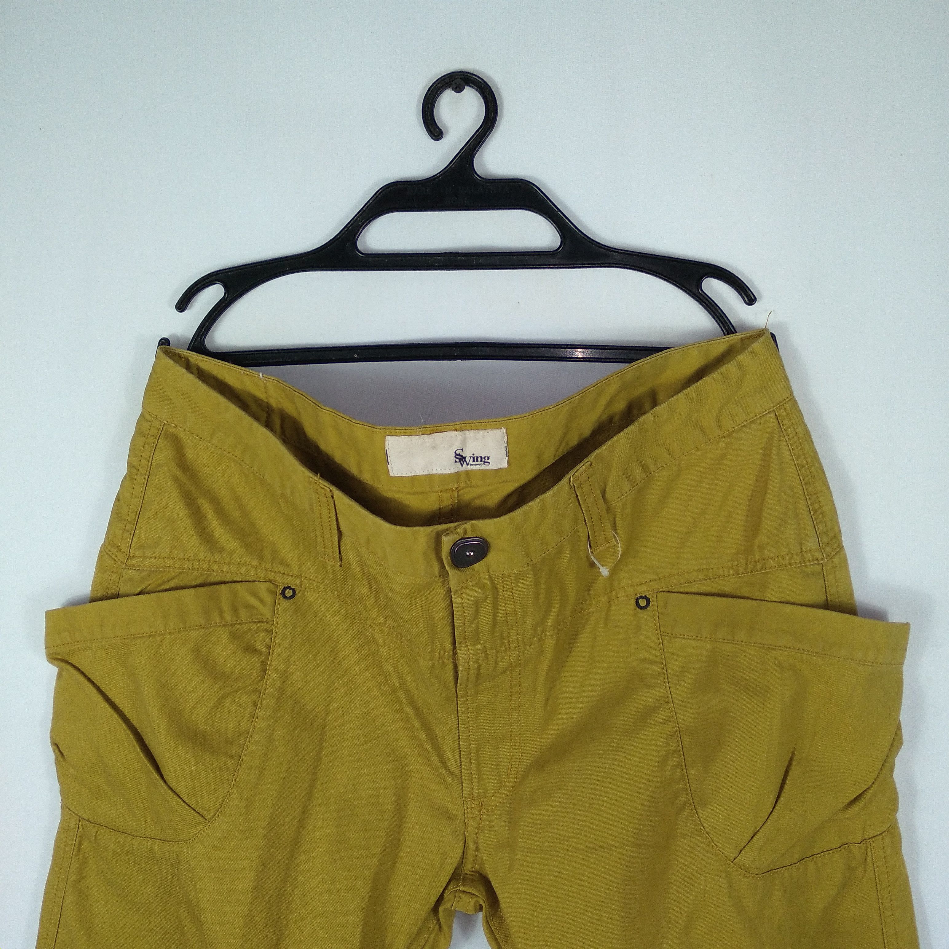 Japanese Brand × Vintage Vintage Japanese Brand Swing Double Pocket Cargo Pants Size US 35 - 3 Thumbnail