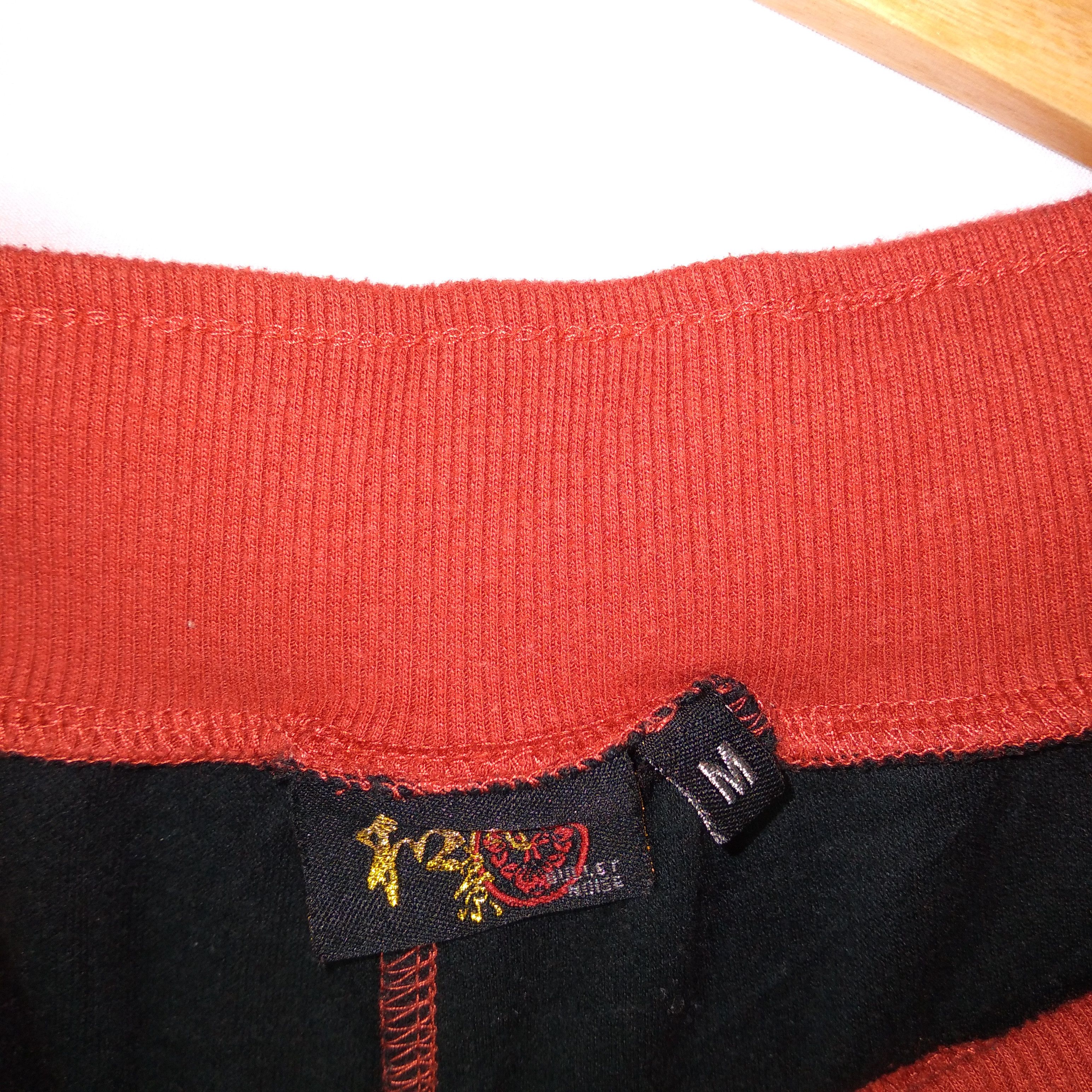 Japanese Brand × Vintage Vintage Sukajan Over Print Art Of Dragon Jogger Sweat Pants Size US 30 / EU 46 - 15 Thumbnail