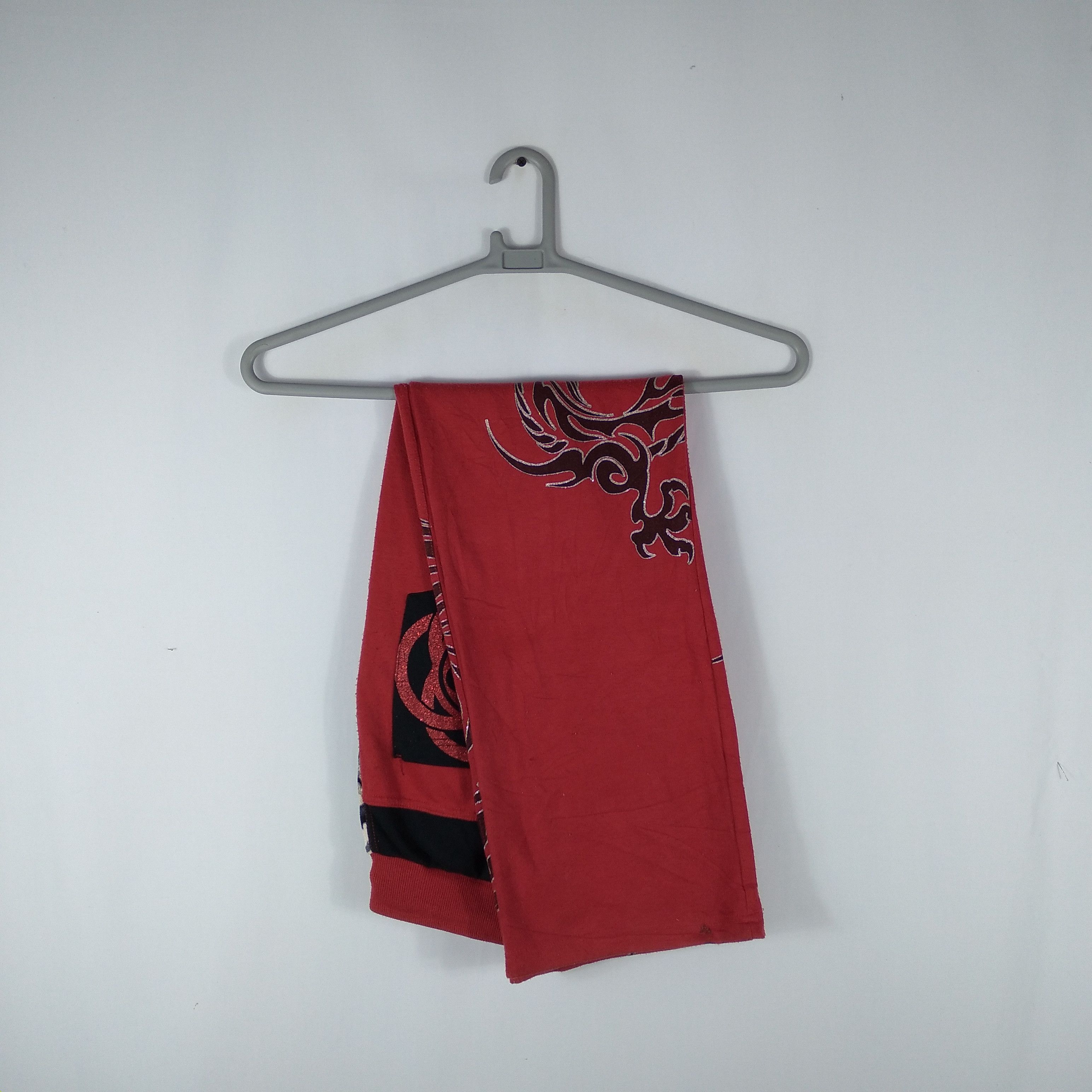 Japanese Brand × Vintage Vintage Sukajan Over Print Art Of Dragon Jogger Sweat Pants Size US 30 / EU 46 - 1 Thumbnail