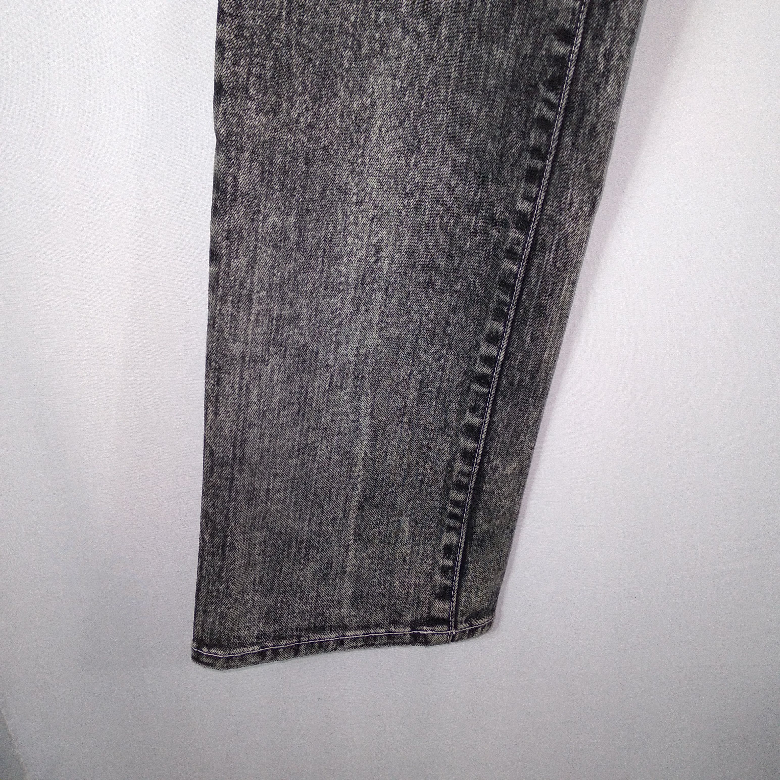 Japanese Brand × Swagger × Vintage 🔥Rare🔥Vintage Swagger SWG Slim Fit Black Wash Denim Jeans Size US 36 / EU 52 - 6 Thumbnail