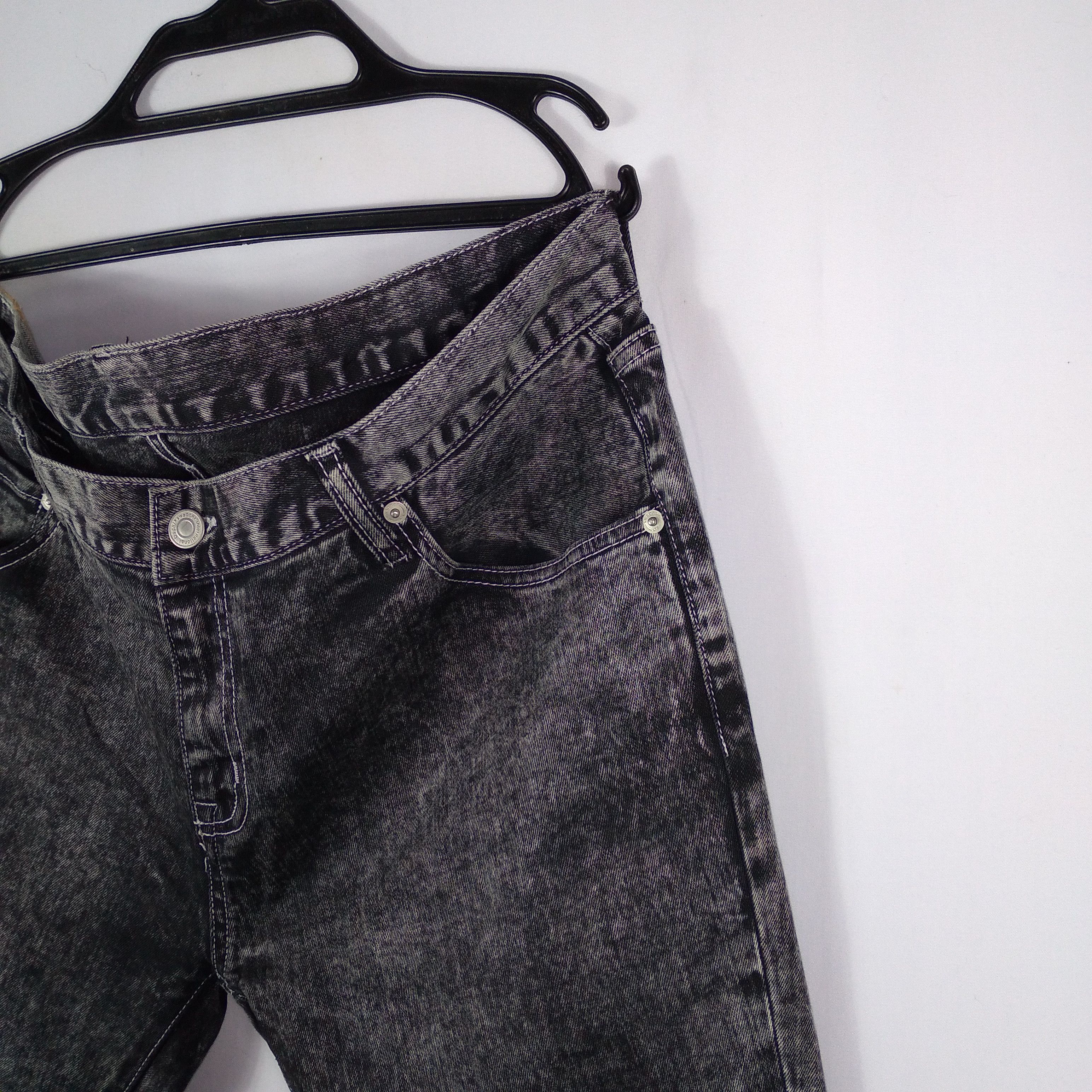 Japanese Brand × Swagger × Vintage 🔥Rare🔥Vintage Swagger SWG Slim Fit Black Wash Denim Jeans Size US 36 / EU 52 - 7 Thumbnail