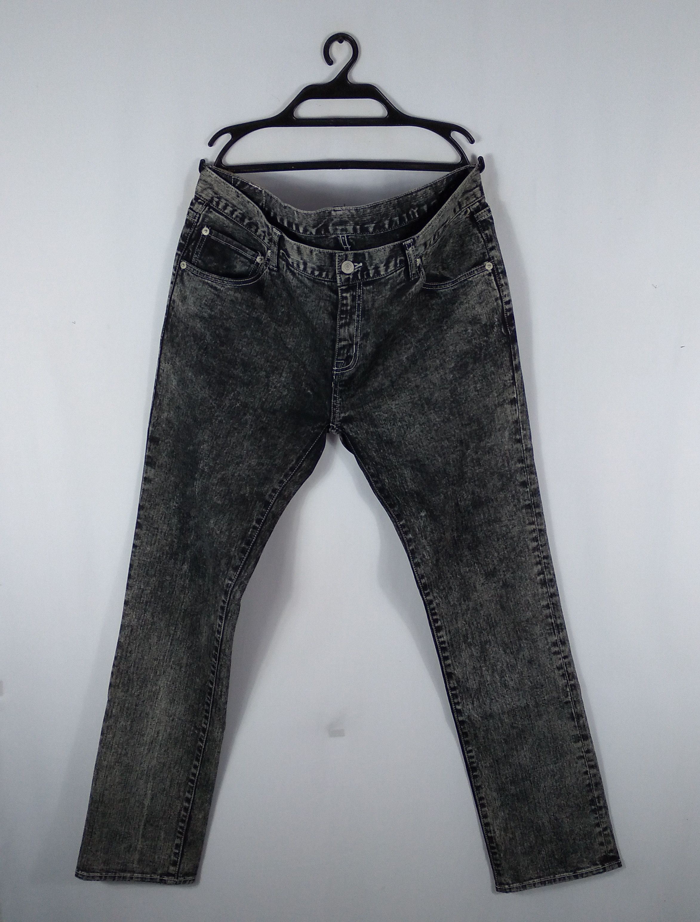 Japanese Brand × Swagger × Vintage 🔥Rare🔥Vintage Swagger SWG Slim Fit Black Wash Denim Jeans Size US 36 / EU 52 - 2 Thumbnail