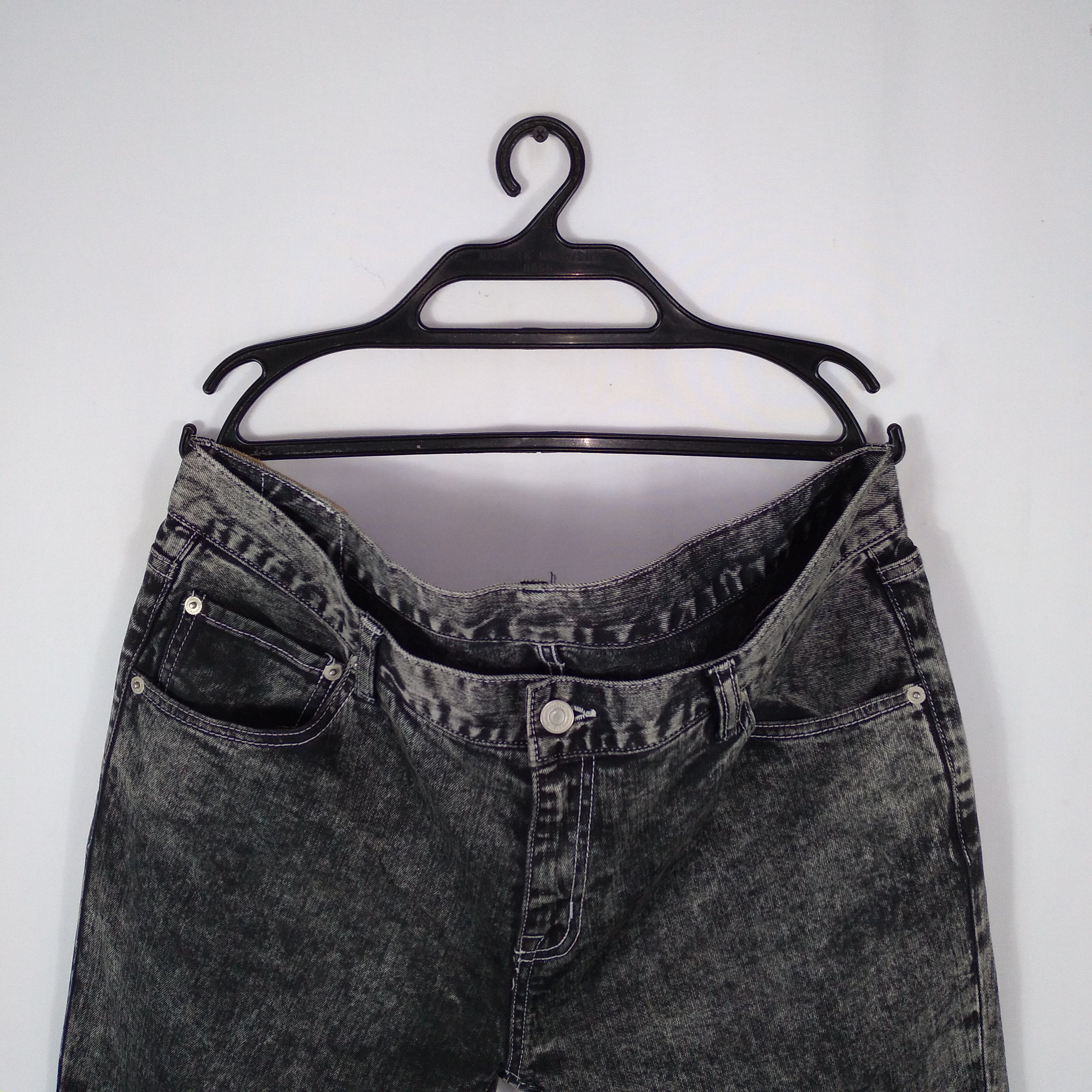 Japanese Brand × Swagger × Vintage 🔥Rare🔥Vintage Swagger SWG Slim Fit Black Wash Denim Jeans Size US 36 / EU 52 - 3 Thumbnail