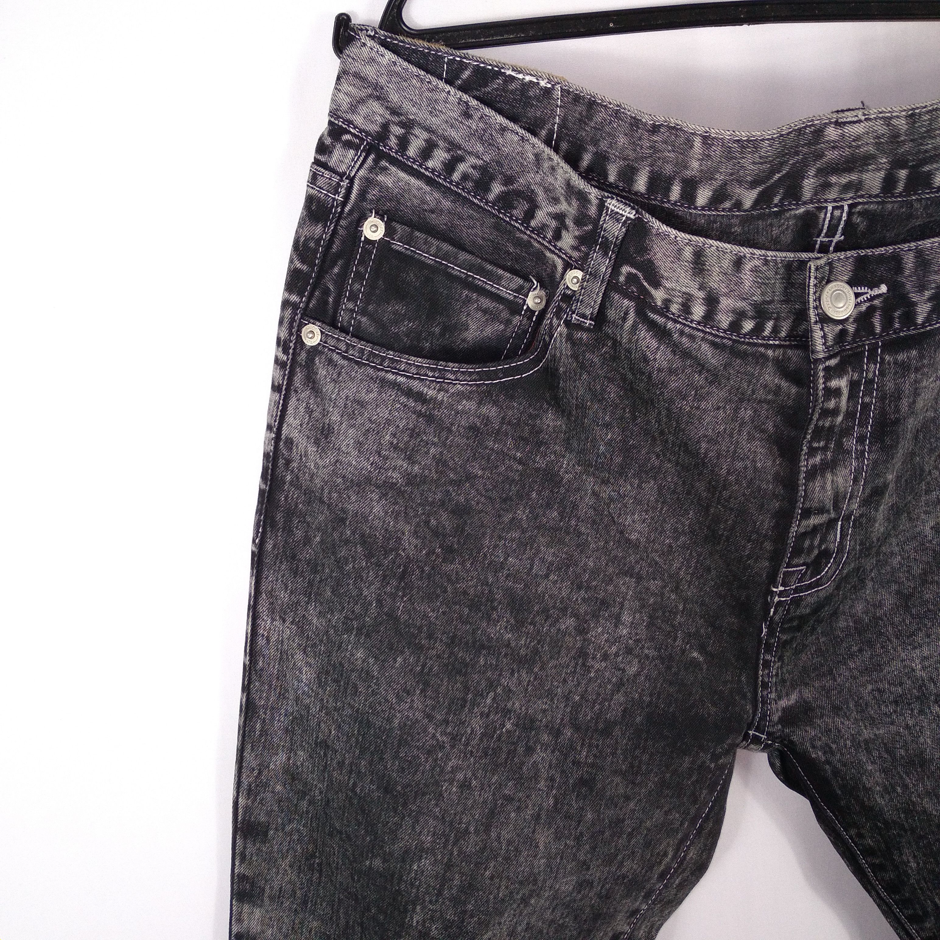 Japanese Brand × Swagger × Vintage 🔥Rare🔥Vintage Swagger SWG Slim Fit Black Wash Denim Jeans Size US 36 / EU 52 - 4 Thumbnail