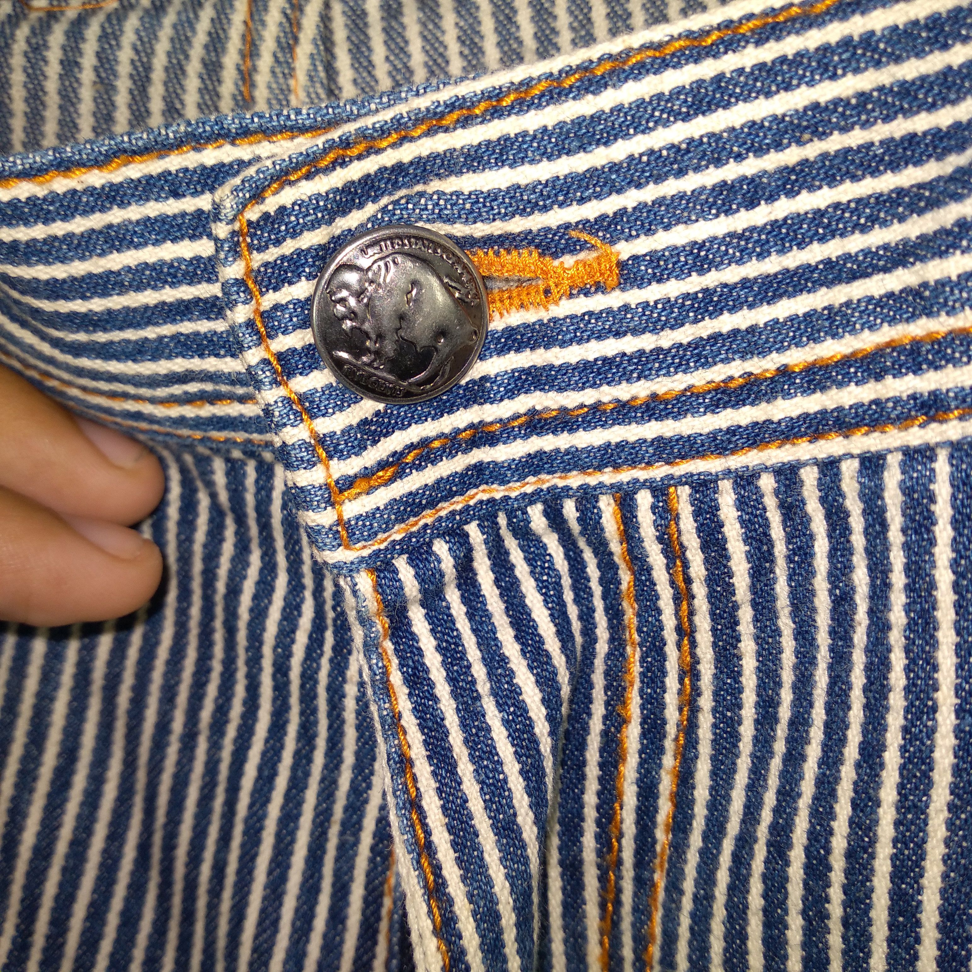 Japanese Brand × Seditionaries × Vintage Vintage Red Label Patchwork Rebel Punk Style Jeans Size US 33 - 15 Thumbnail